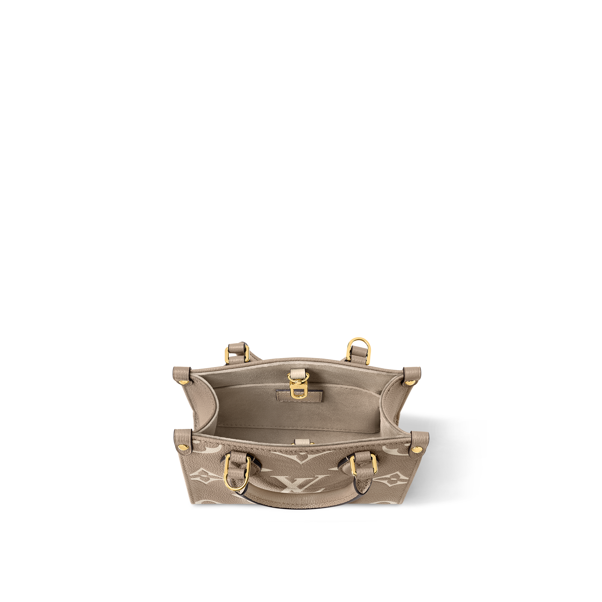 Borsa OnTheGo BB Pelle Empreinte Monogram Bicolor Donna Borse da Donna All Collections | LOUIS VUITTON (Zoom prodotto)