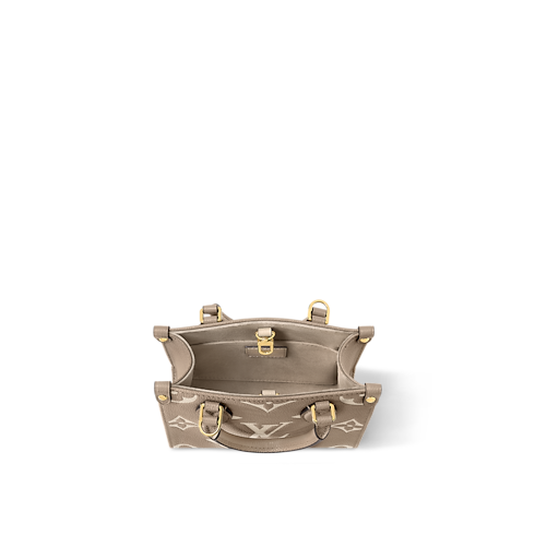 Borsa OnTheGo BB Pelle Empreinte Monogram Bicolor Donna Borse da Donna Tutte le collezioni | LOUIS VUITTON (Zoom prodotto)