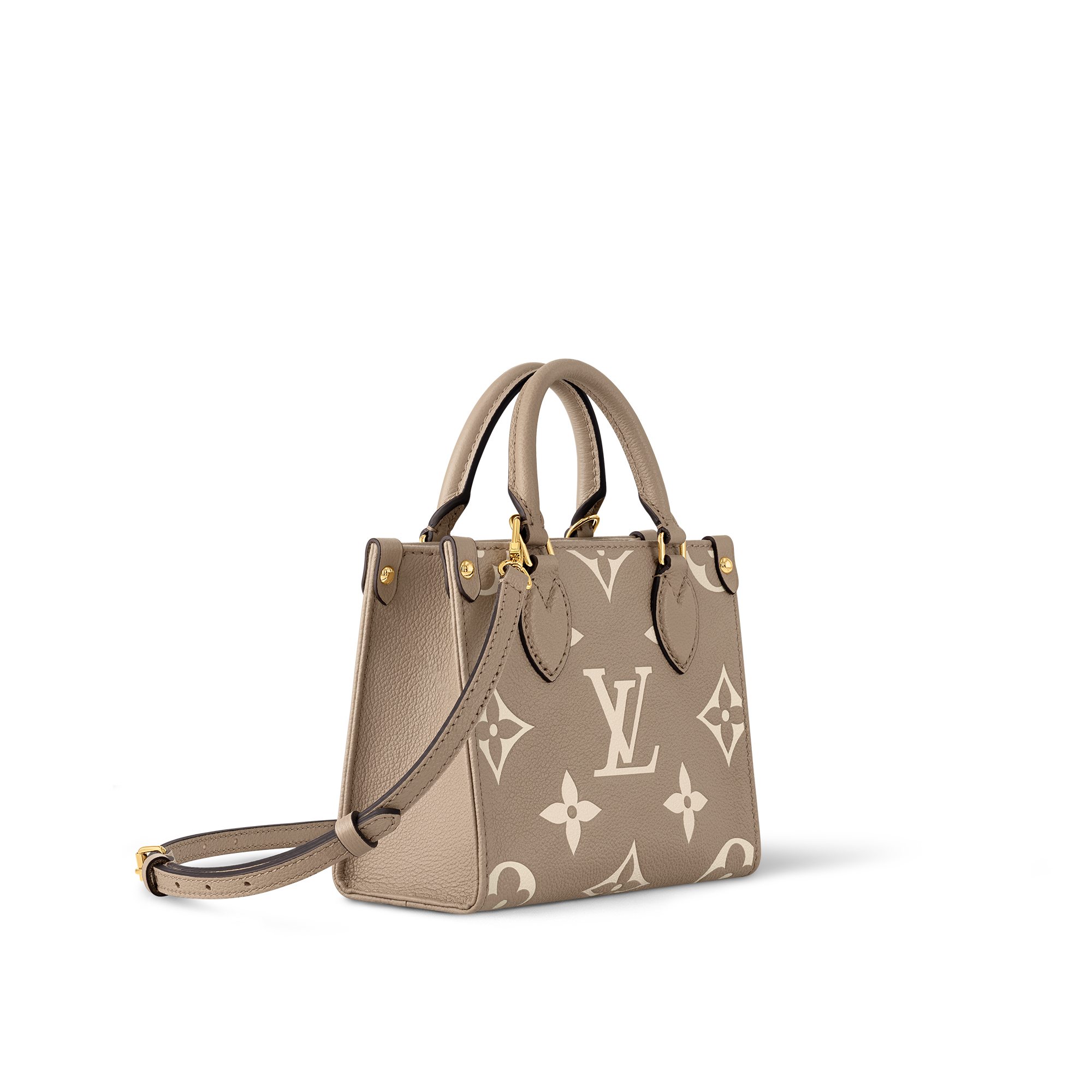 Borsa OnTheGo BB Pelle Empreinte Monogram Bicolor Donna Borse da Donna All Collections | LOUIS VUITTON (Zoom prodotto)
