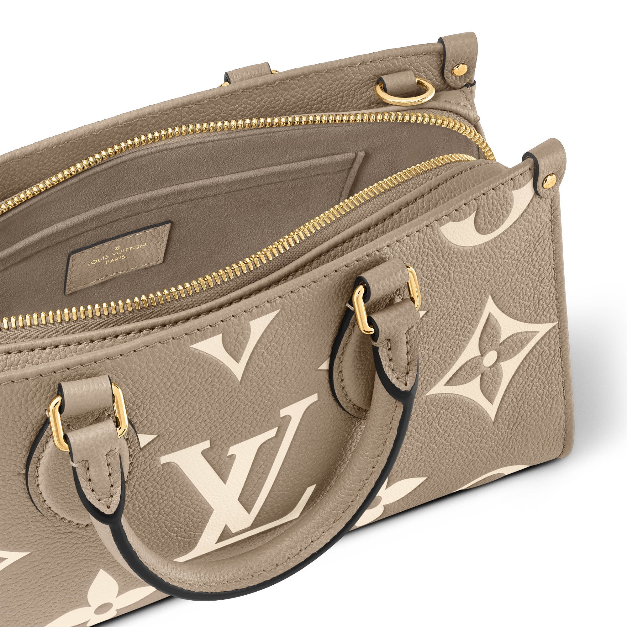 Borsa OnTheGo East West Pelle Empreinte Monogram Bicolor Donna Borse da Donna Tutte le collezioni | LOUIS VUITTON (Zoom prodotto)