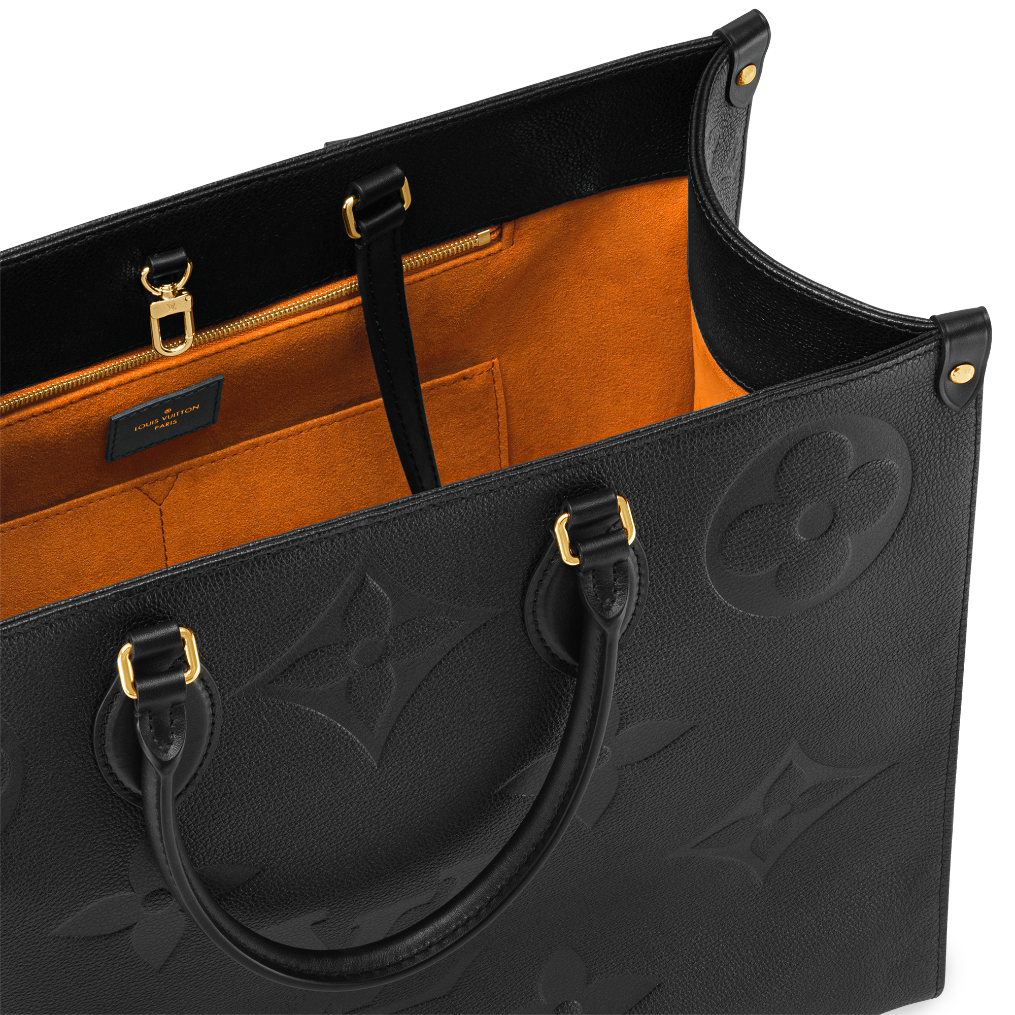 Borsa OnTheGo GM Pelle Monogram Empreinte Donna Borse da Donna Borse da donna | LOUIS VUITTON (Zoom prodotto)
