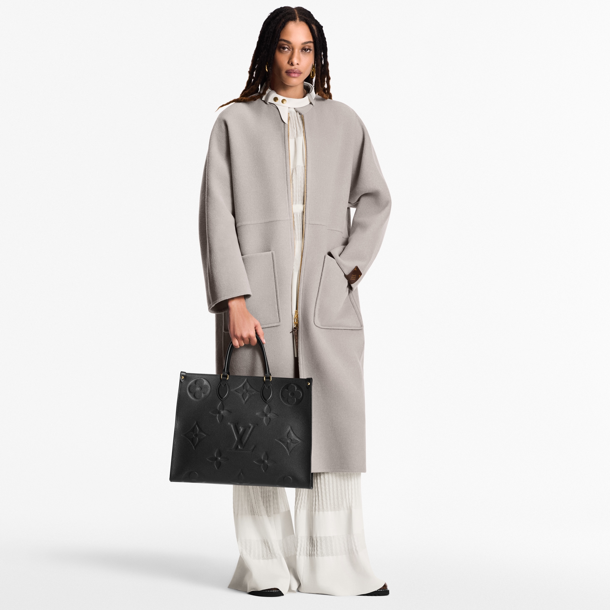 Borsa OnTheGo GM Pelle Monogram Empreinte Donna Borse da Donna Borse da donna | LOUIS VUITTON (Zoom prodotto)