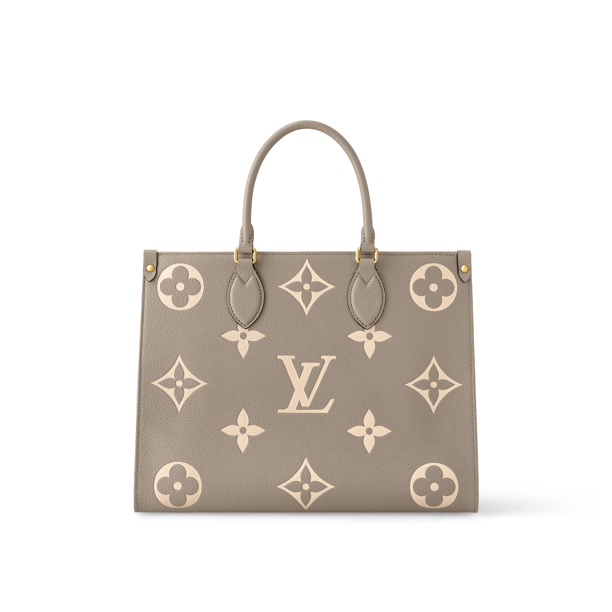 Borsa OnTheGo MM Pelle Empreinte Monogram Bicolor Donna Borse da Donna Tutte le collezioni | LOUIS VUITTON (Zoom prodotto)