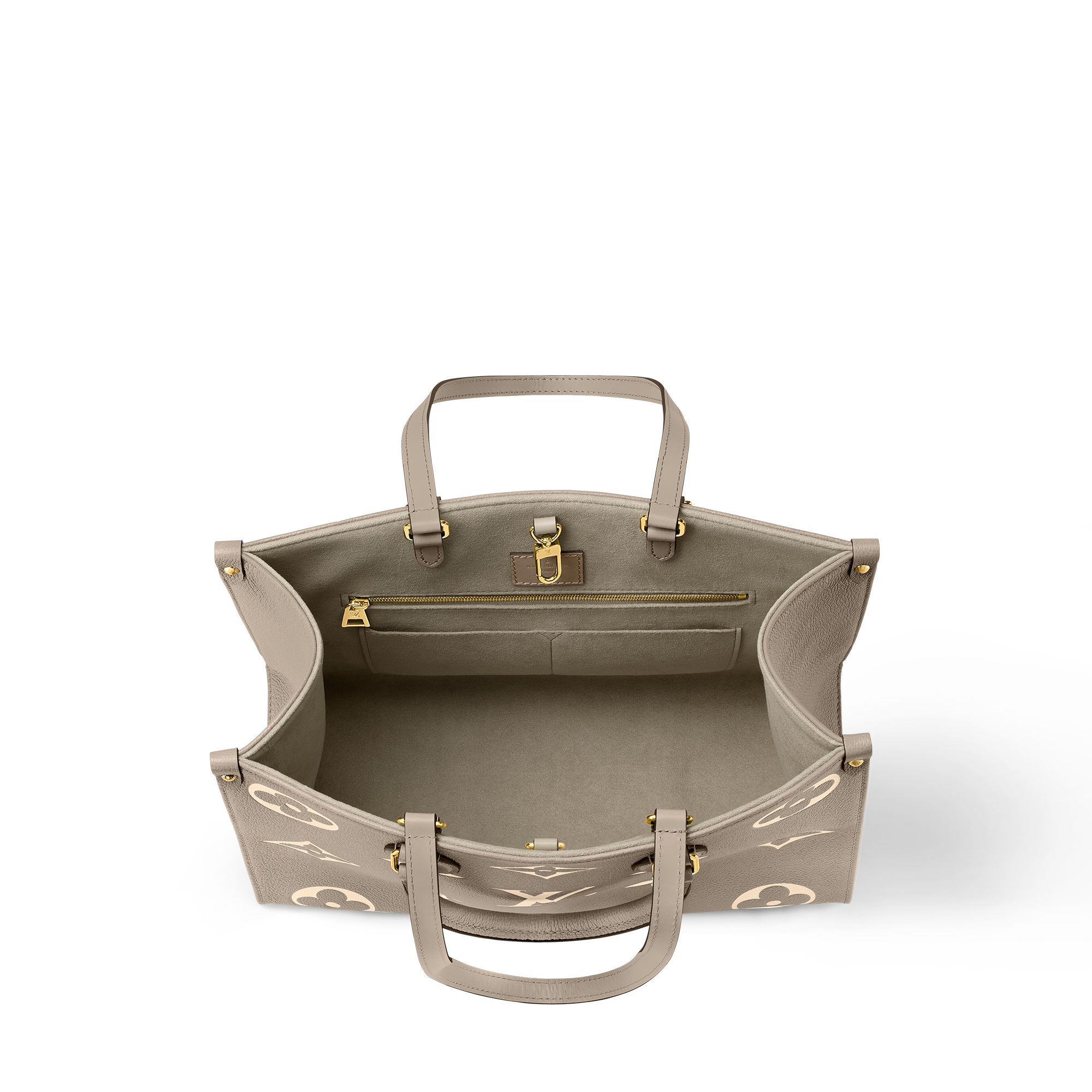 Borsa OnTheGo MM Pelle Empreinte Monogram Bicolor Donna Borse da Donna Tutte le collezioni | LOUIS VUITTON (Zoom prodotto)