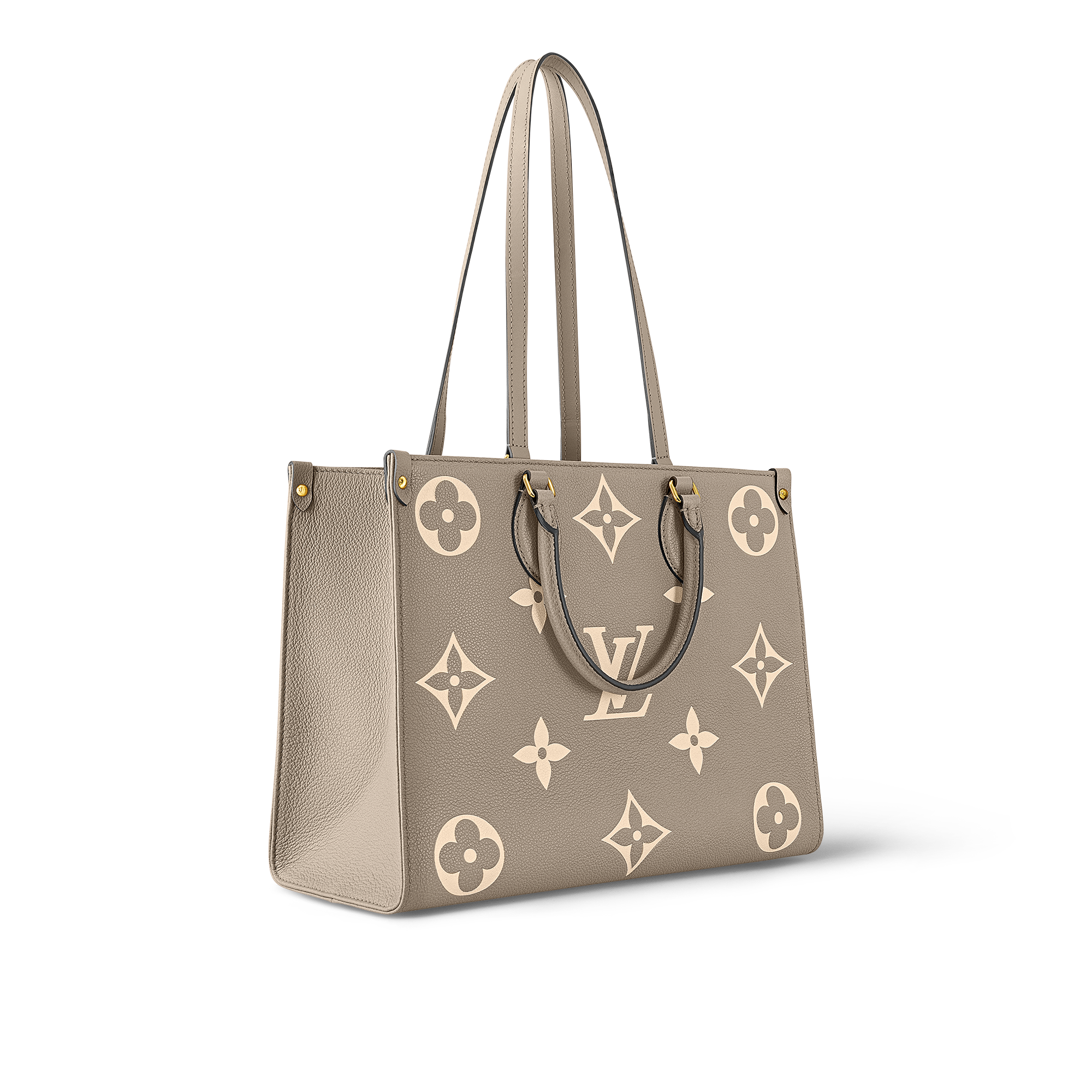 Borsa OnTheGo MM Pelle Empreinte Monogram Bicolor Donna Borse da Donna Tutte le collezioni | LOUIS VUITTON (Zoom prodotto)