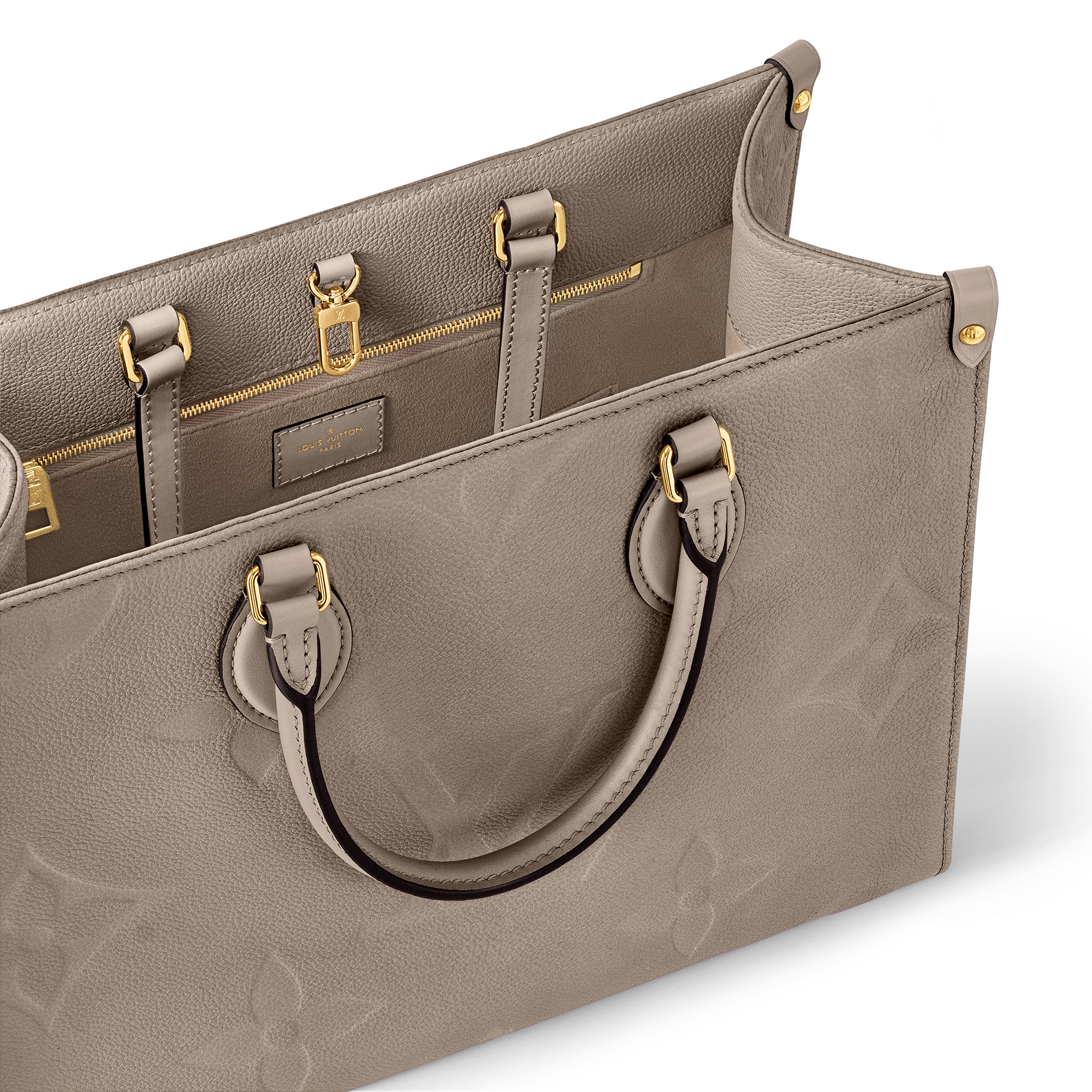 Borsa OnTheGo MM Pelle Monogram Empreinte Donna Borse da Donna Tutte le collezioni | LOUIS VUITTON (Zoom prodotto)