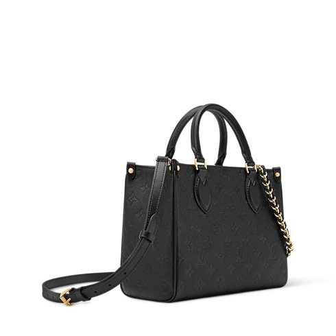 Borsa OnTheGo PM Pelle Monogram Empreinte Donna Borse da Donna Borse da donna | LOUIS VUITTON (Zoom prodotto)