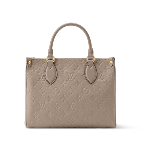 Borsa OnTheGo PM Pelle Monogram Empreinte Donna Borse da Donna Borse da donna | LOUIS VUITTON (Zoom prodotto)