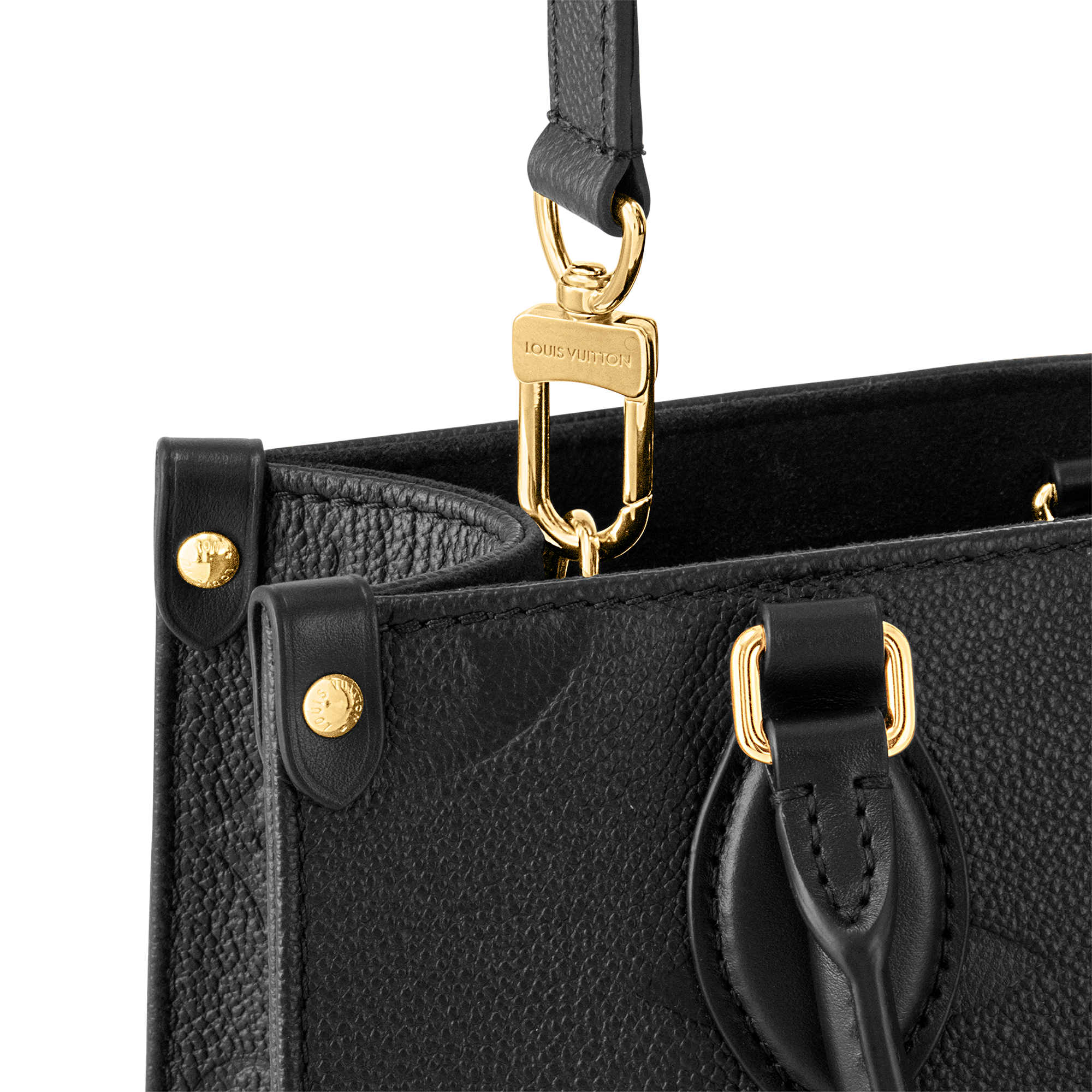 Borsa OnTheGo PM Pelle Monogram Empreinte Donna Borse da Donna Borse da donna | LOUIS VUITTON (Zoom prodotto)