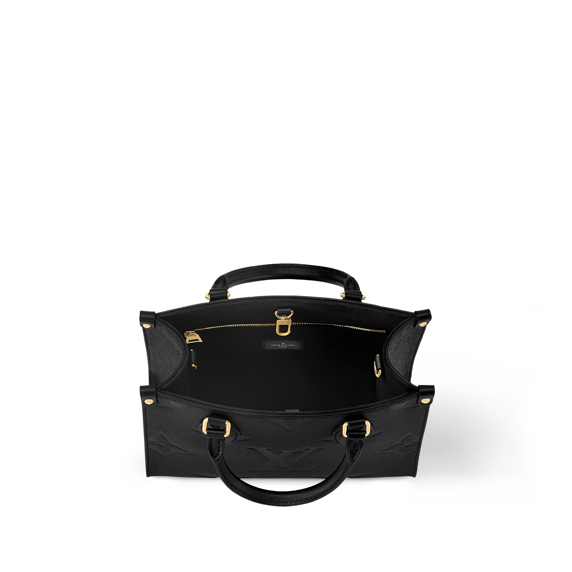 Borsa OnTheGo PM Pelle Monogram Empreinte Donna Borse da Donna Borse da donna | LOUIS VUITTON (Zoom prodotto)