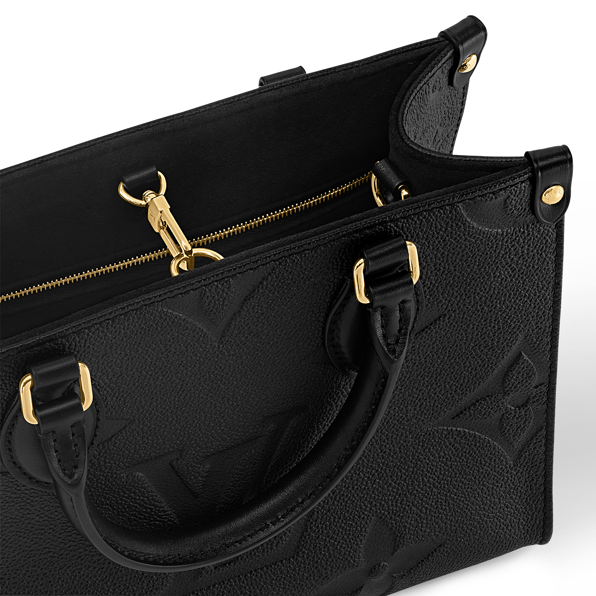 Borsa OnTheGo PM Pelle Monogram Empreinte Donna Borse da Donna Borse da donna | LOUIS VUITTON (Zoom prodotto)