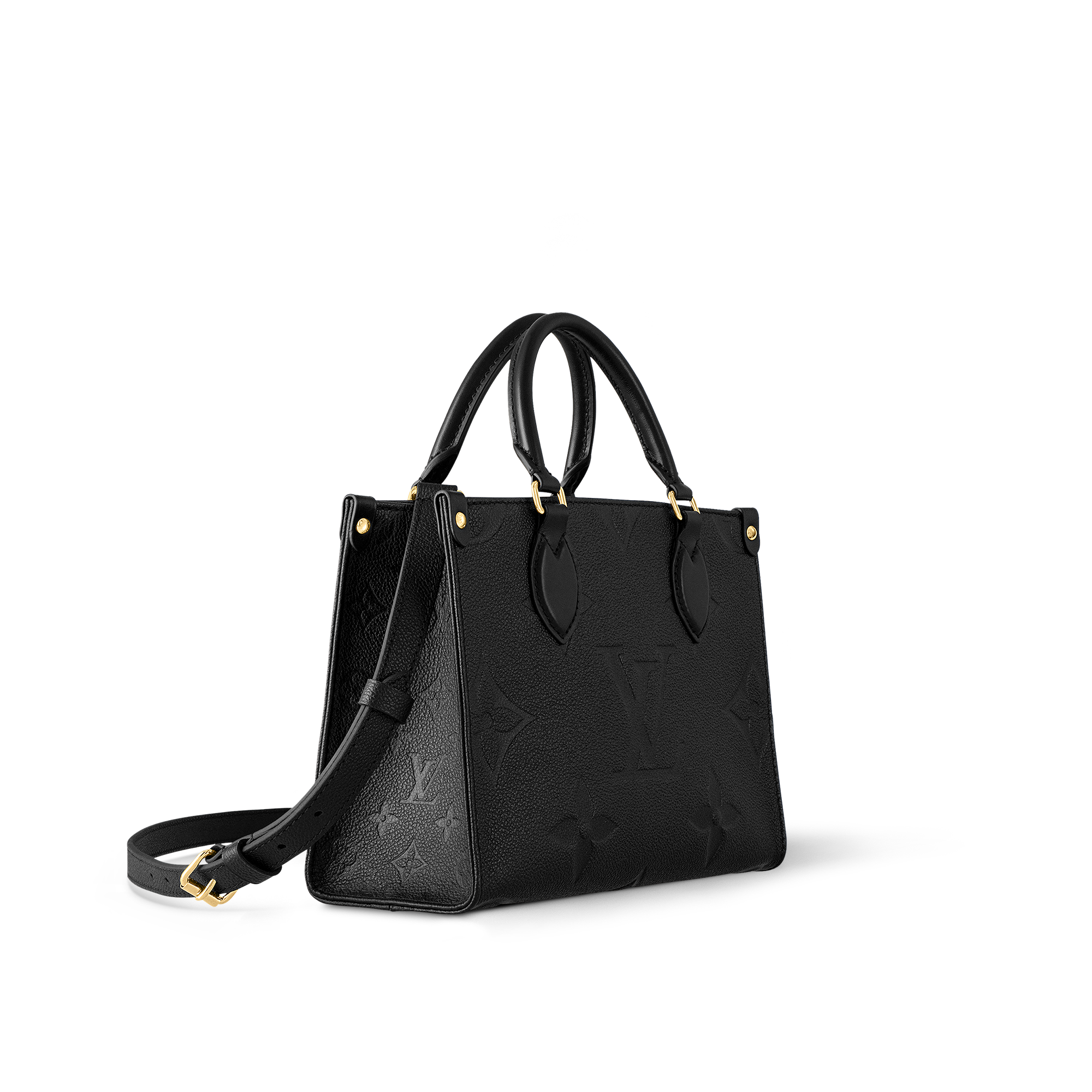 Borsa OnTheGo PM Pelle Monogram Empreinte Donna Borse da Donna Borse da donna | LOUIS VUITTON (Zoom prodotto)