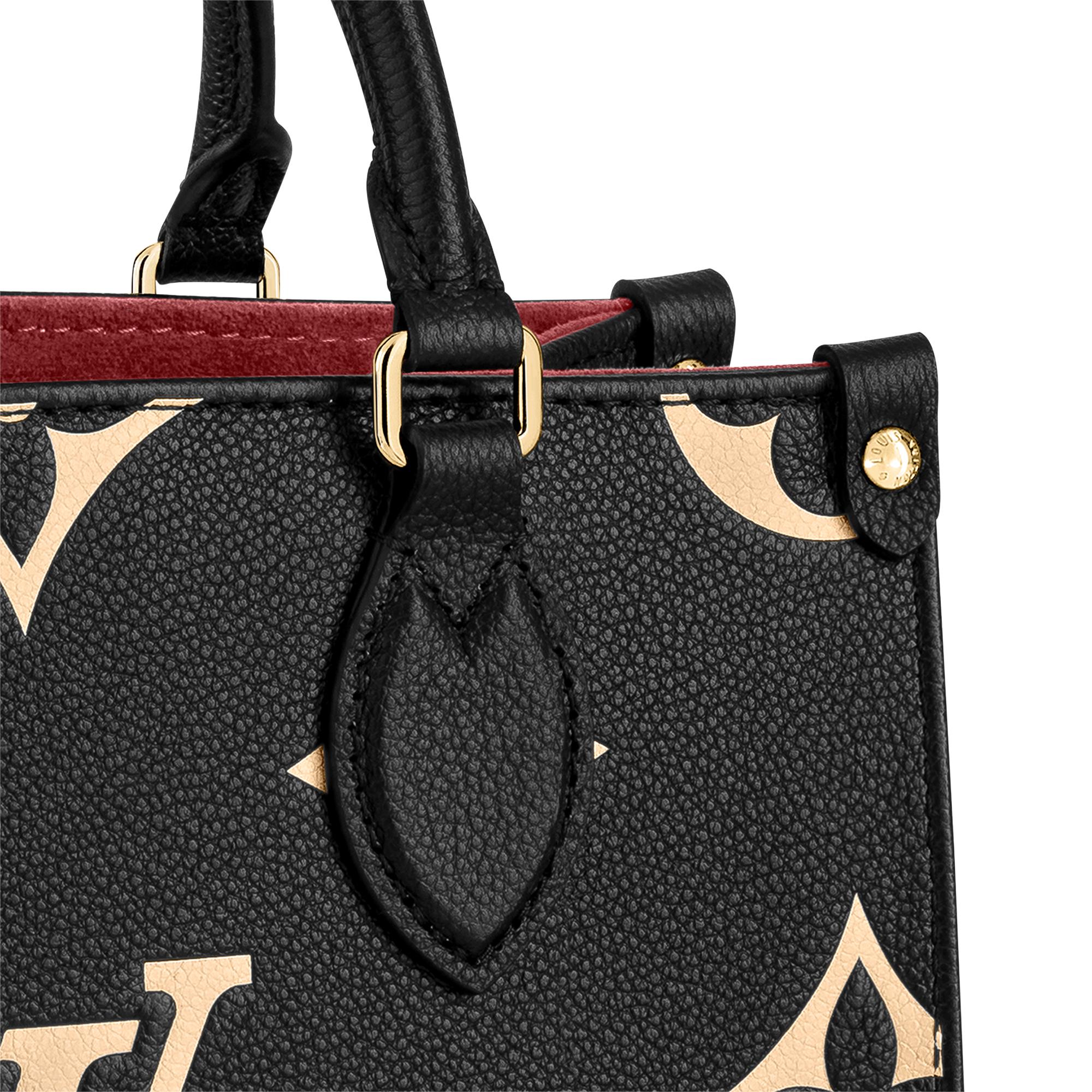 Borsa OnTheGo PM Pelle Empreinte Monogram Bicolor Donna Borse da Donna Tutte le collezioni | LOUIS VUITTON (Zoom prodotto)