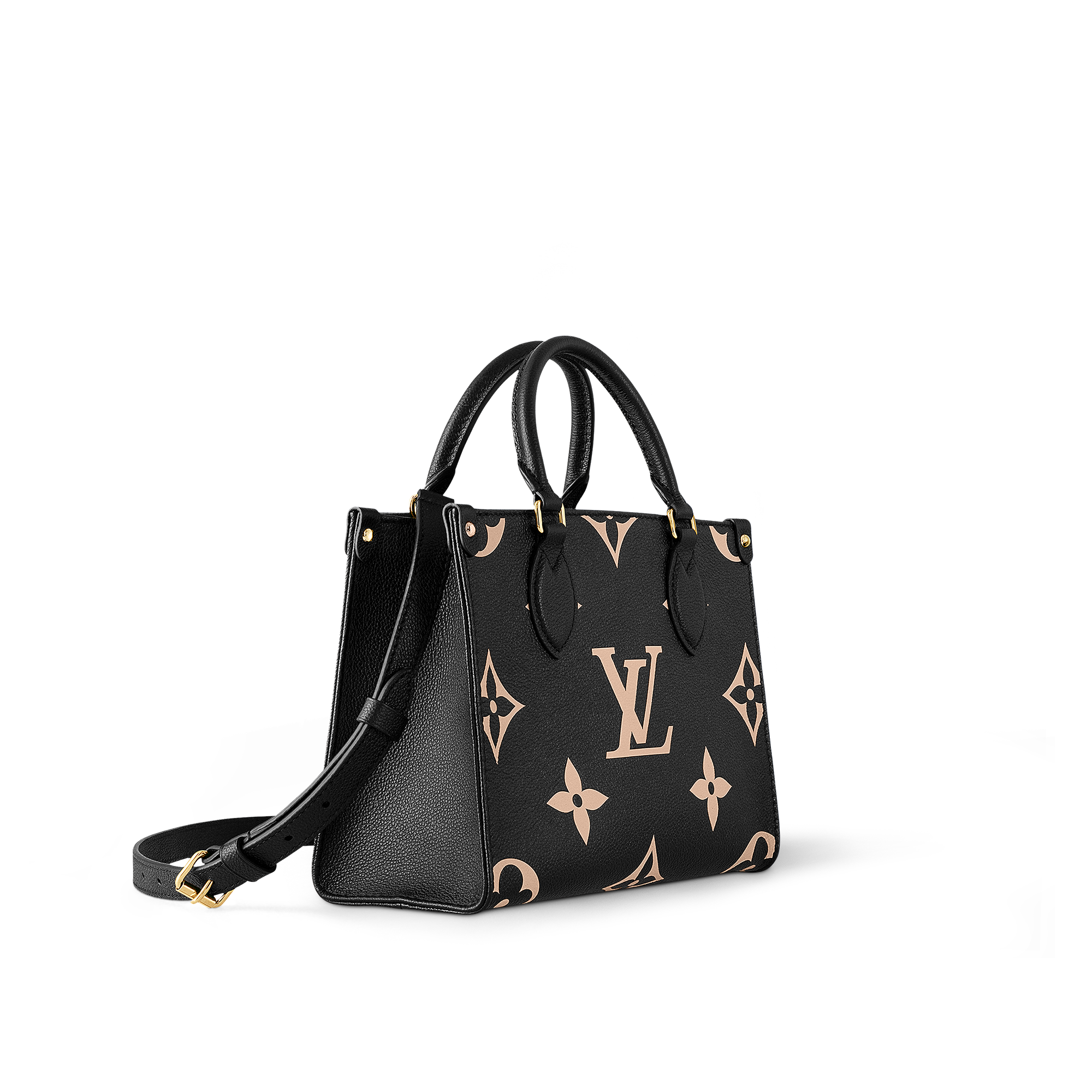 Borsa OnTheGo PM Pelle Empreinte Monogram Bicolor Donna Borse da Donna Tutte le collezioni | LOUIS VUITTON (Zoom prodotto)