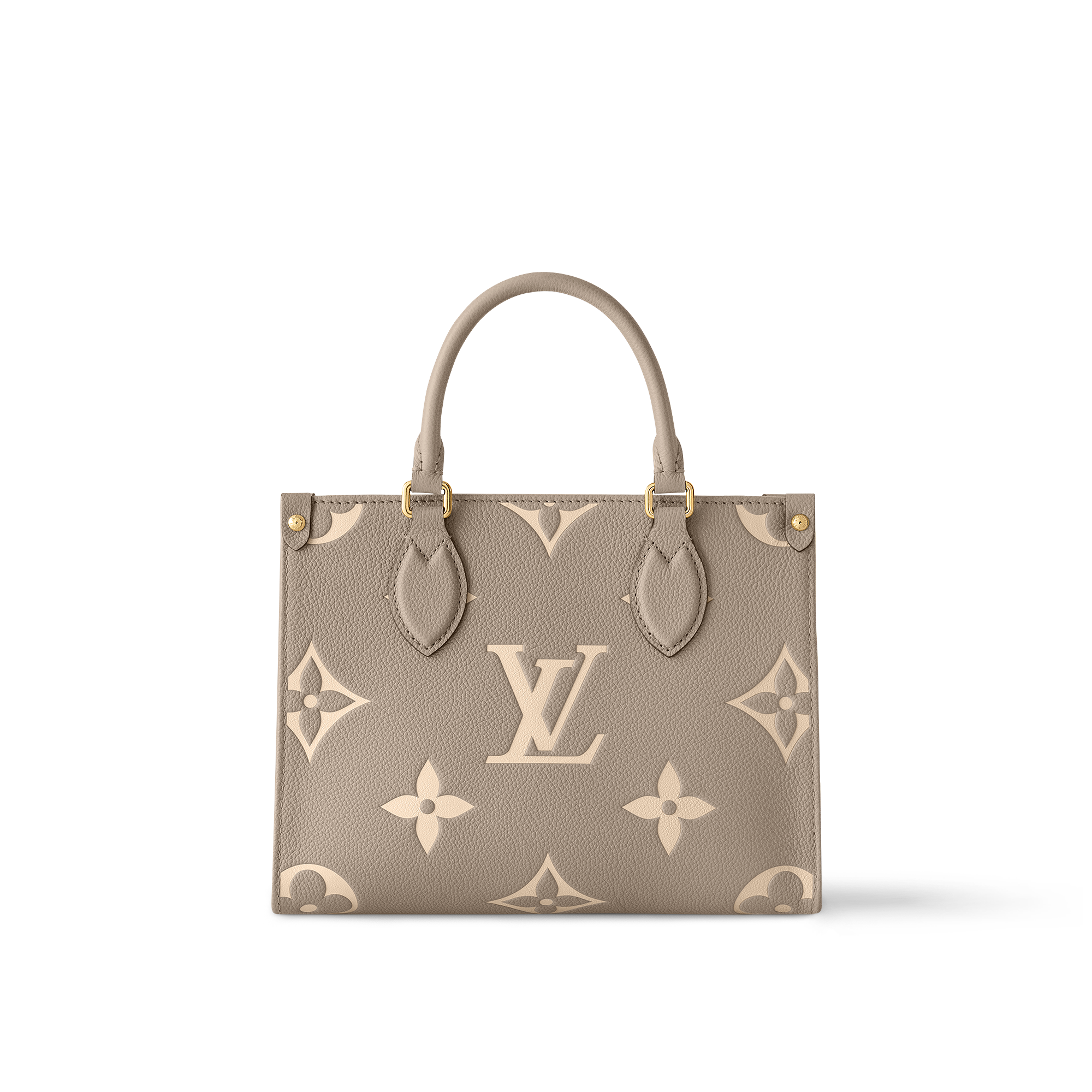 Borsa OnTheGo PM Pelle Empreinte Monogram Bicolor Donna Borse da Donna Tutte le collezioni | LOUIS VUITTON (Zoom prodotto)