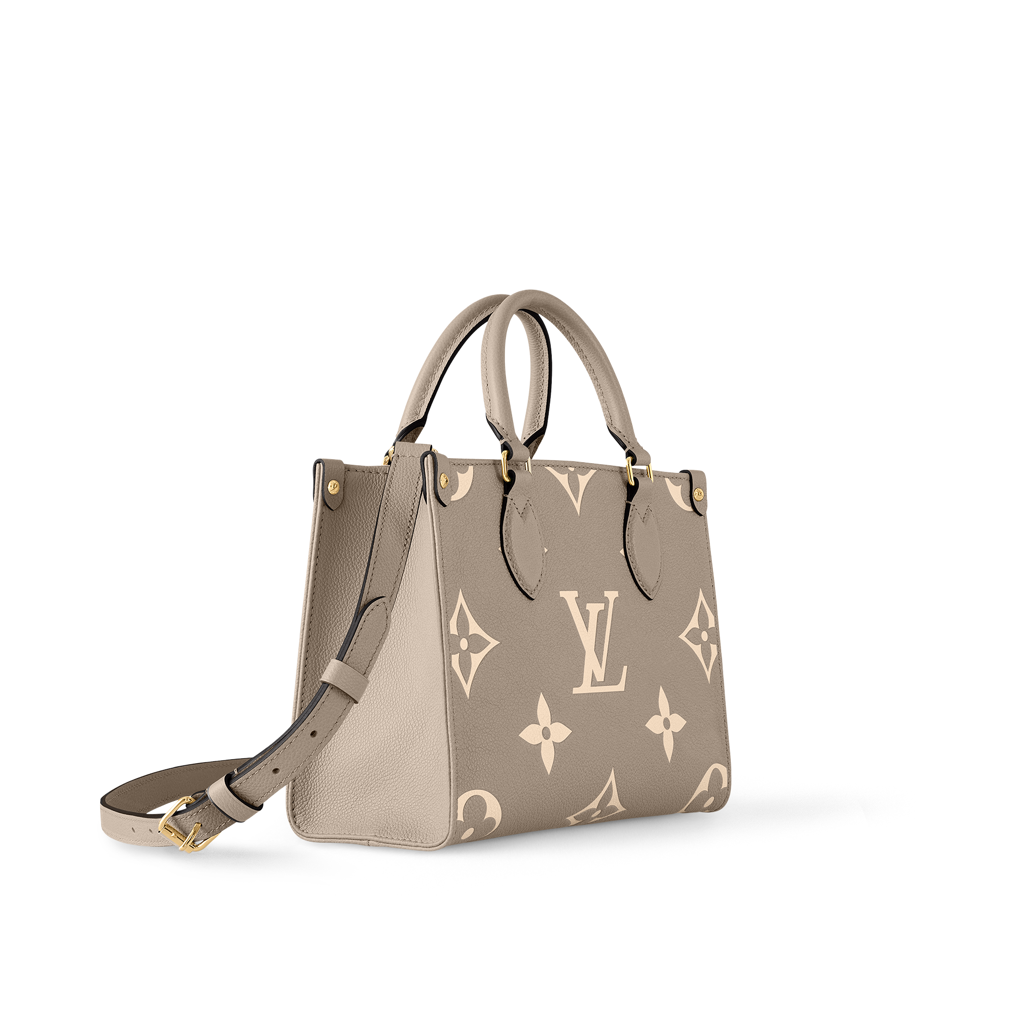 Borsa OnTheGo PM Pelle Empreinte Monogram Bicolor Donna Borse da Donna Tutte le collezioni | LOUIS VUITTON (Zoom prodotto)