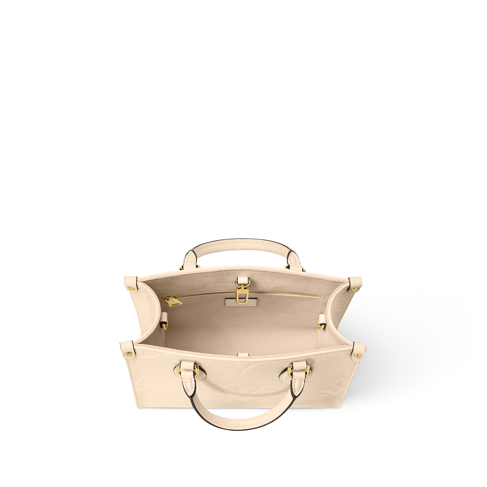 Borsa OnTheGo PM Pelle Monogram Empreinte Donna Borse da Donna Borse da donna | LOUIS VUITTON (Zoom prodotto)