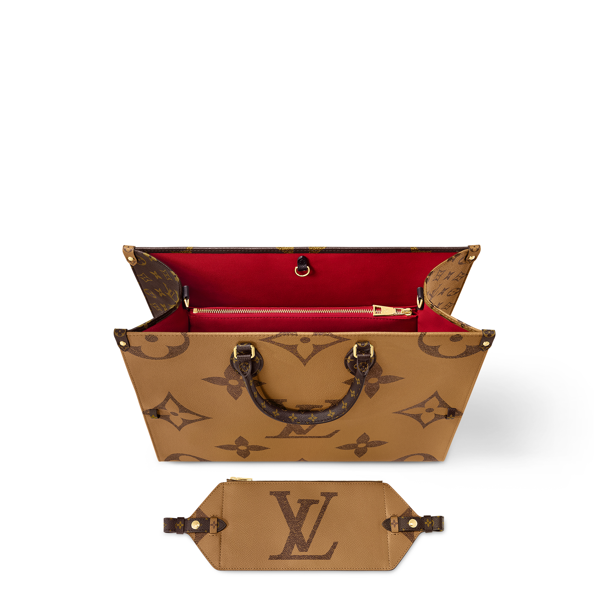 Borsa OnTheGo Voyage Monogram Reverse Canvas Donna Borse da Donna Borse da donna | LOUIS VUITTON (Zoom prodotto)