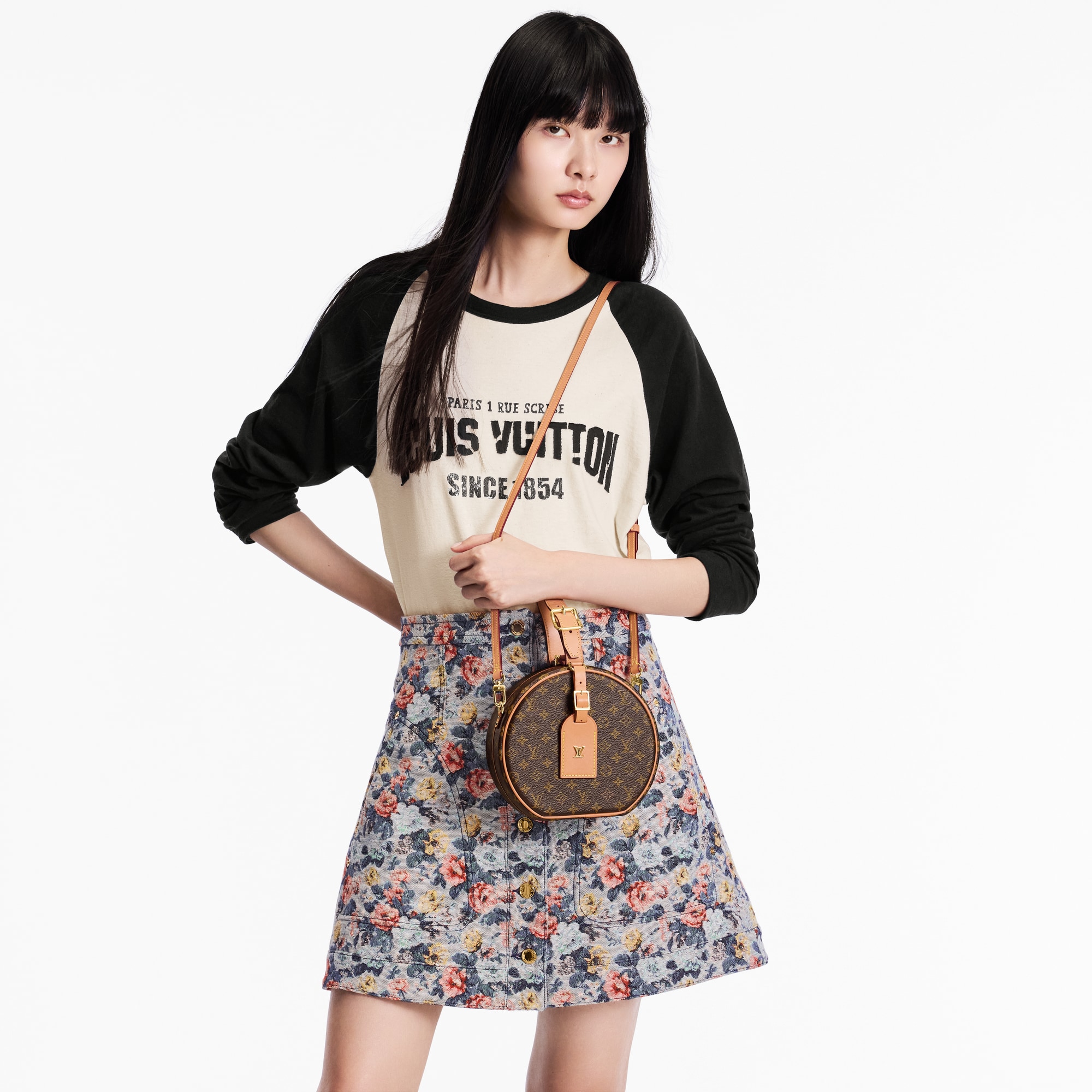Borsa Petite Boîte Chapeau Tela Monogram Donna Borse da Donna Borse da donna | LOUIS VUITTON (Zoom prodotto)