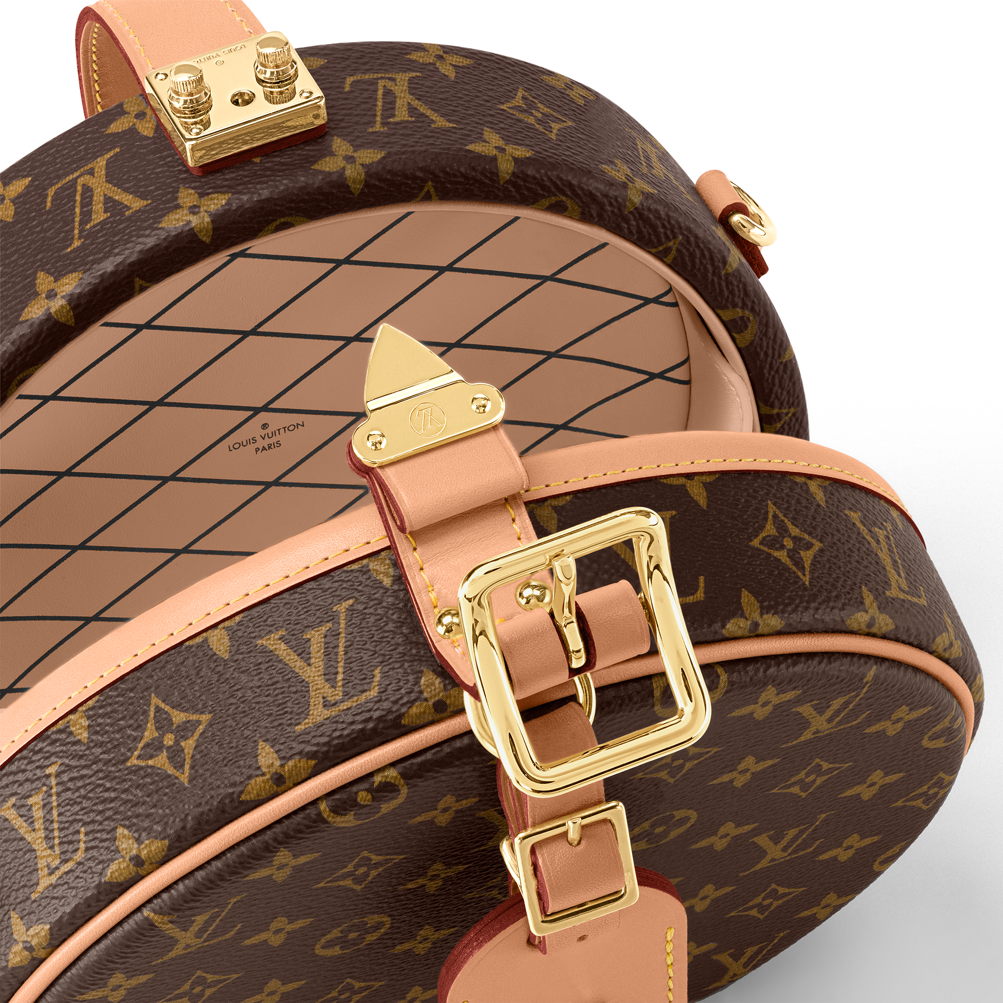 Borsa Petite Boîte Chapeau Tela Monogram Donna Borse da Donna Borse da donna | LOUIS VUITTON (Zoom prodotto)