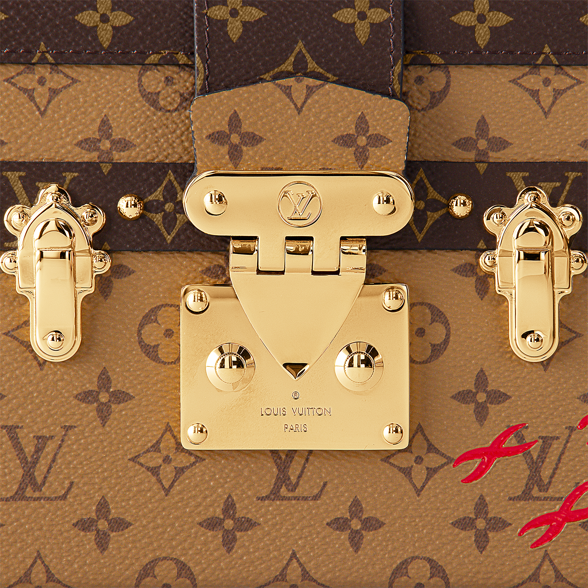 Borsa Petite Malle Monogram Reverse Canvas Donna Borse da Donna Borse da donna | LOUIS VUITTON (Zoom prodotto)