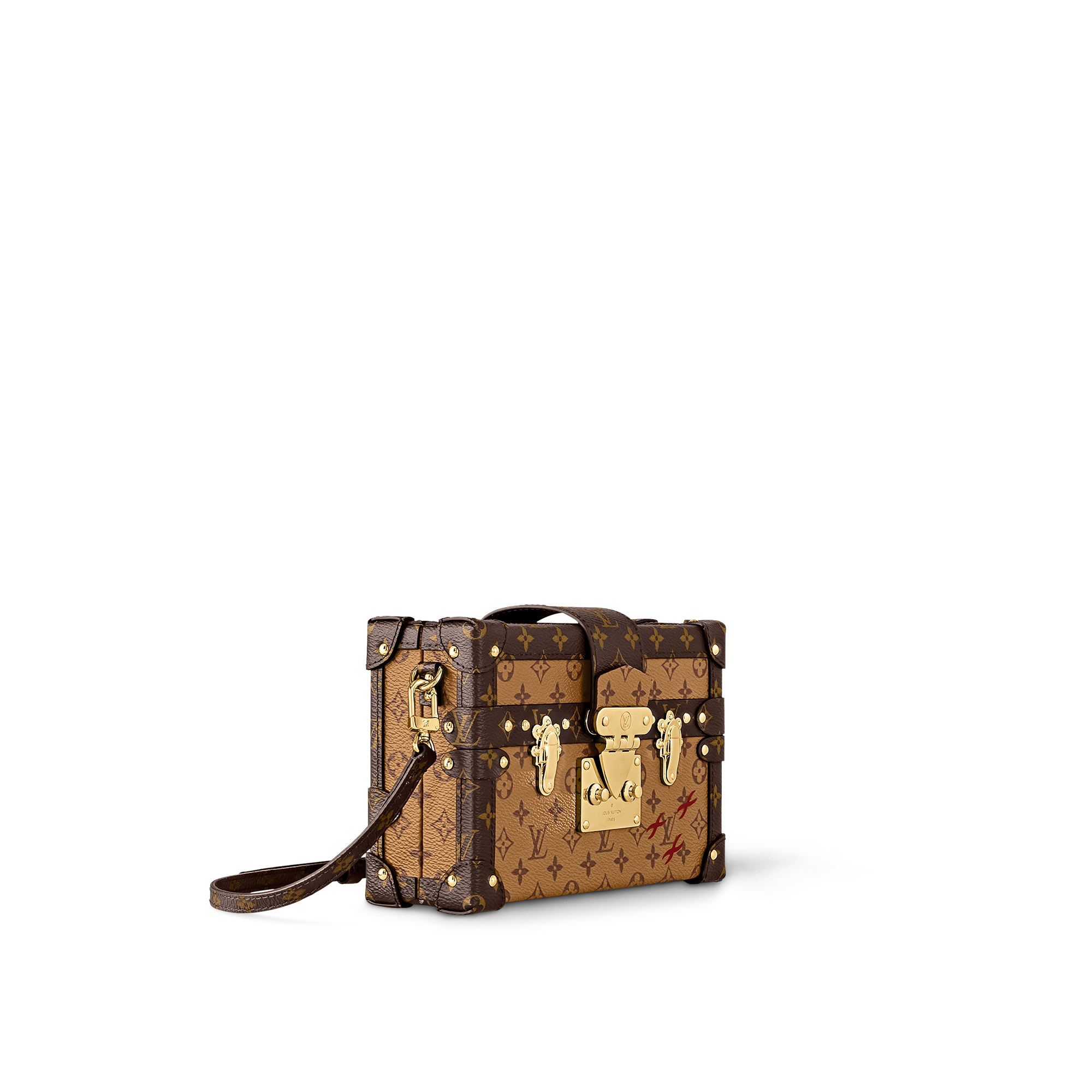 Borsa Petite Malle Monogram Reverse Canvas Donna Borse da Donna Borse da donna | LOUIS VUITTON (Zoom prodotto)