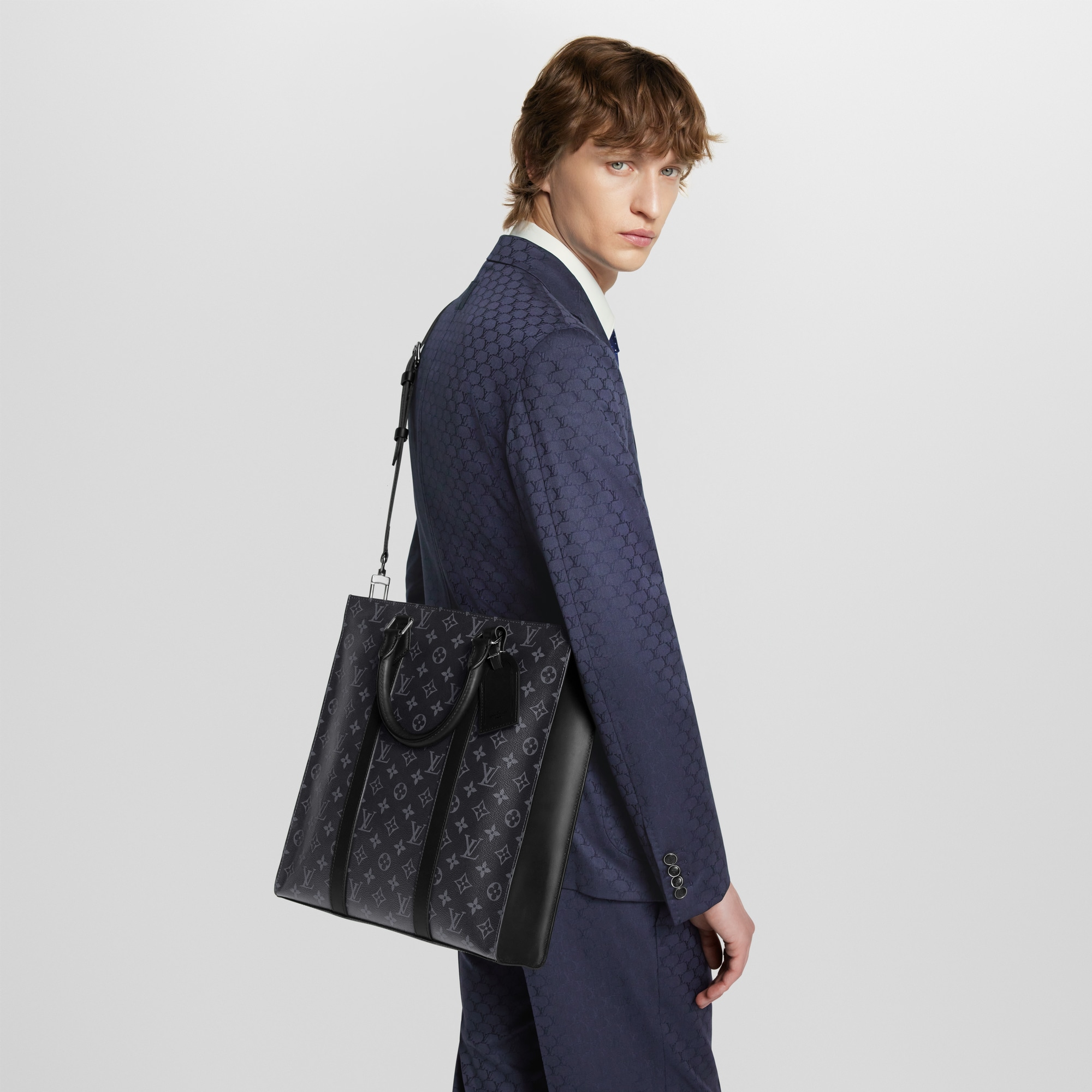 Borsa Sac Plat Monogram Eclipse Uomo Borse da Uomo Tutte le collezioni | LOUIS VUITTON (Zoom prodotto)