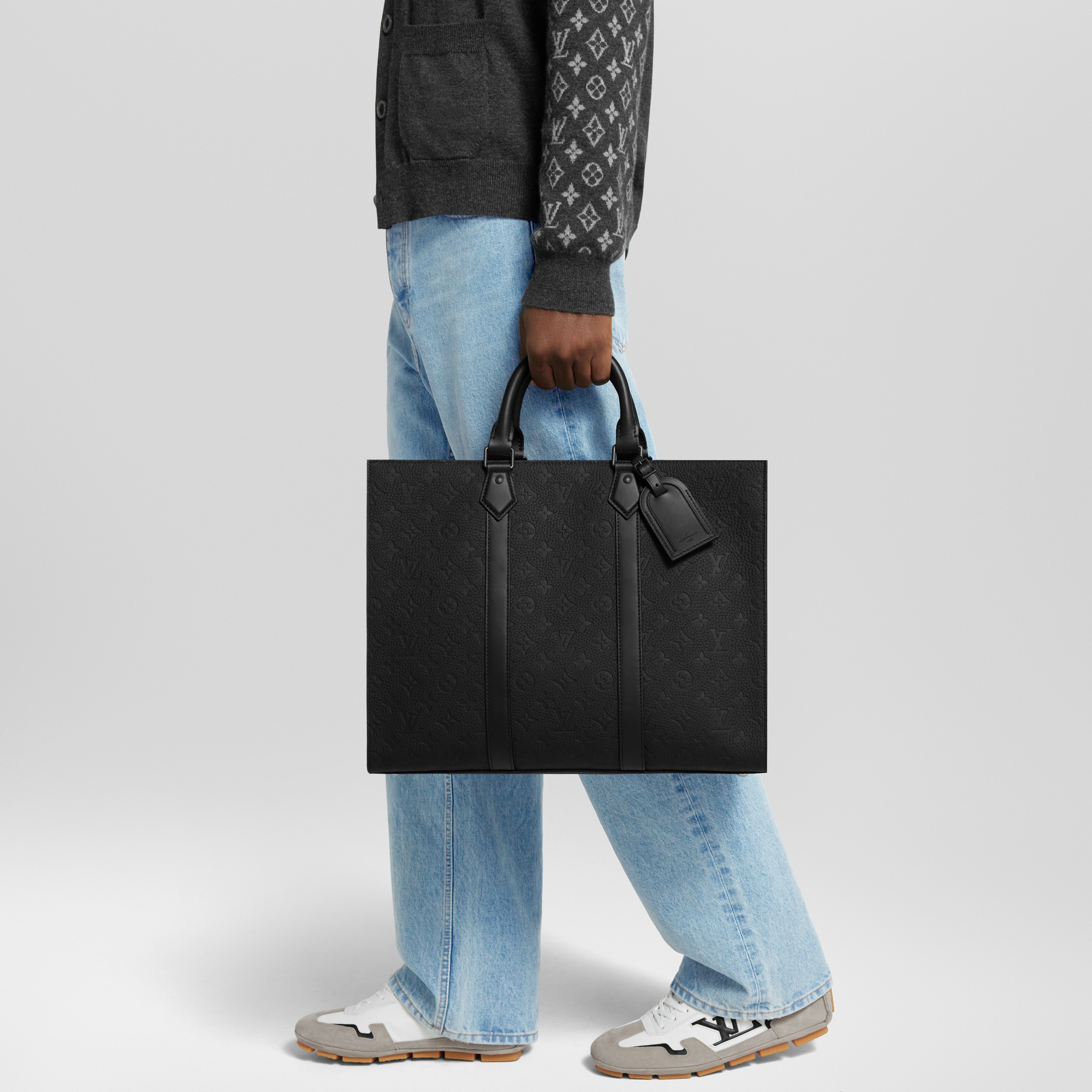 Borsa Sac Plat 24H Taurillon Monogram Uomo Borse da Uomo Tutte le collezioni | LOUIS VUITTON (Zoom prodotto)