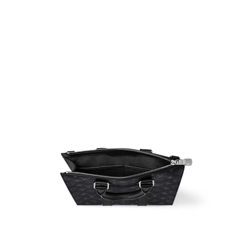 Borsa Sac Plat Cross Monogram Eclipse Uomo Borse da Uomo Tutte le borse | LOUIS VUITTON (Zoom prodotto)