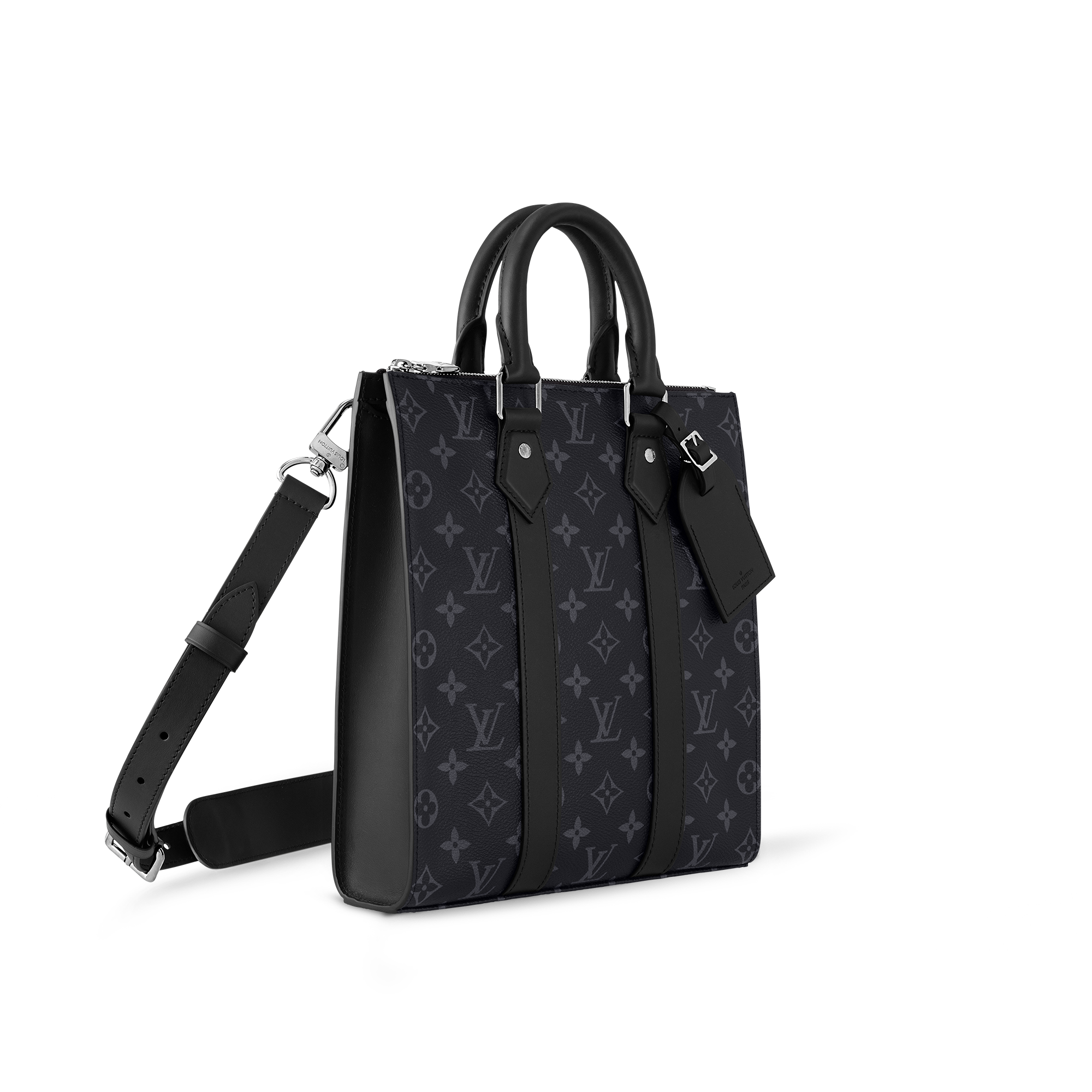 Borsa Sac Plat Cross Monogram Eclipse Uomo Borse da Uomo Tutte le borse | LOUIS VUITTON (Zoom prodotto)