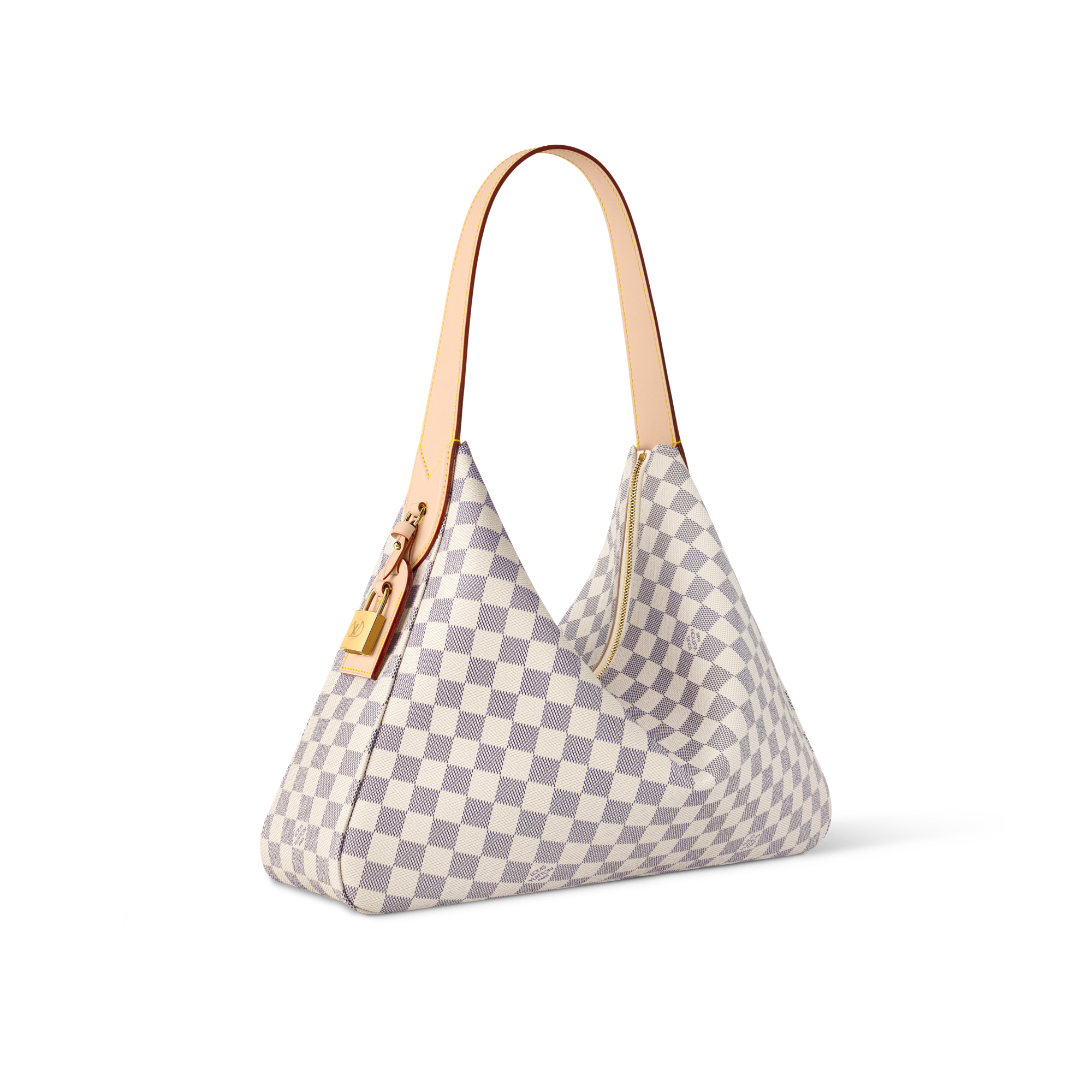 Borsa Slouchy MM Tela Damier Azur Borse e Piccola Pelletteria Borse da Donna Novità | LOUIS VUITTON (Zoom prodotto)