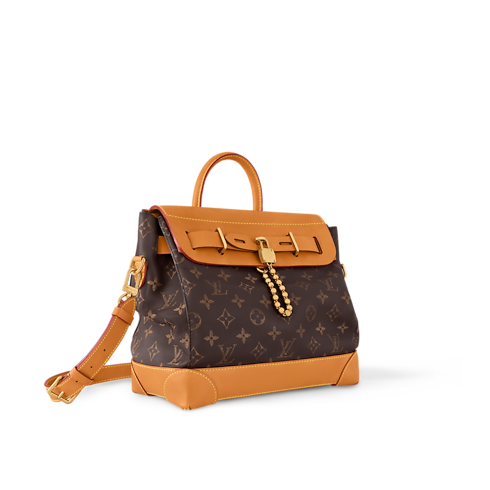 Borsa Steamer 30 autres_cuirs_monogram Borse e Piccola Pelletteria Borse da Uomo LV Icons | LOUIS VUITTON (Zoom prodotto)
