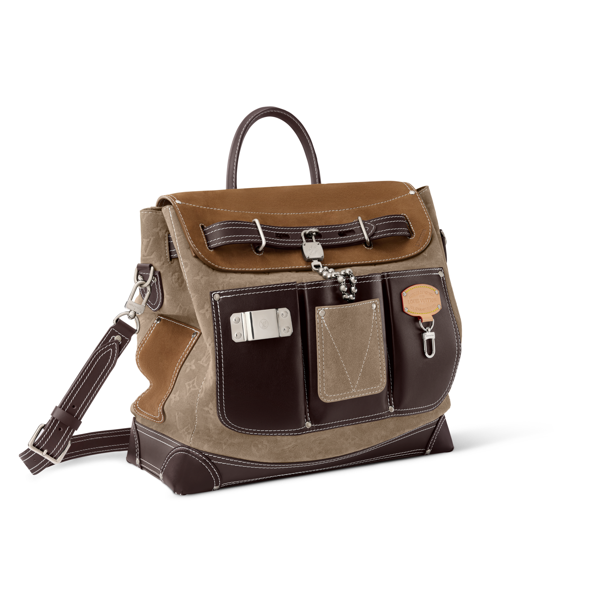 Borsa Steamer 40 Autres Cuirs Borse e Piccola Pelletteria Borse da Uomo LV Icons | LOUIS VUITTON (Zoom prodotto)