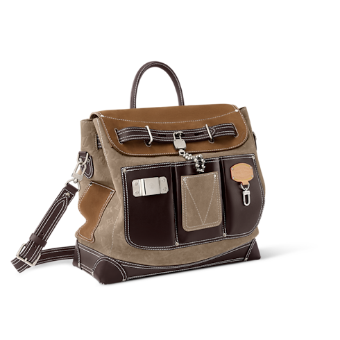 Borsa Steamer 40 Autres Cuirs Borse e Piccola Pelletteria Borse da Uomo LV Icons | LOUIS VUITTON (Zoom prodotto)