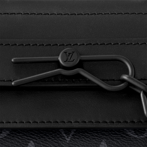 Borsa Steamer PM Monogram Eclipse Uomo Borse da Uomo Tutte le collezioni | LOUIS VUITTON (Zoom prodotto)