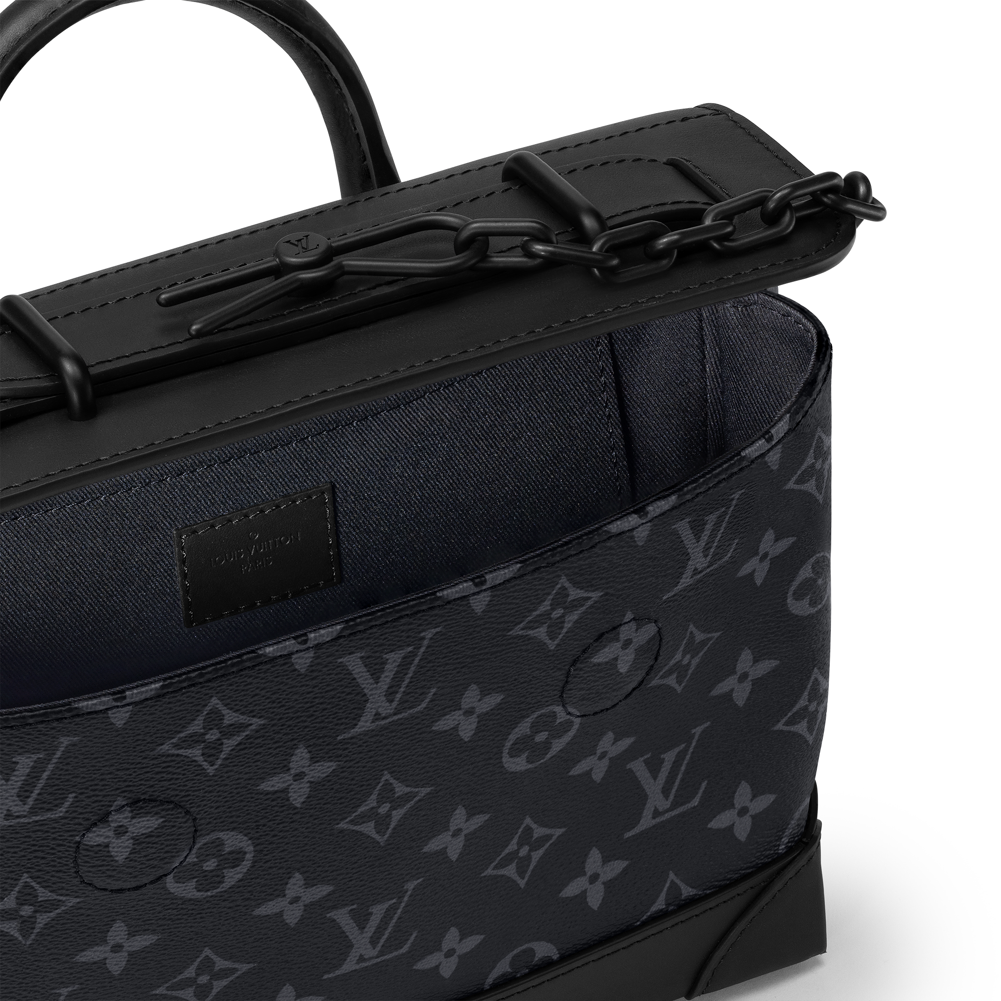 Borsa Steamer PM Monogram Eclipse Uomo Borse da Uomo Tutte le collezioni | LOUIS VUITTON (Zoom prodotto)