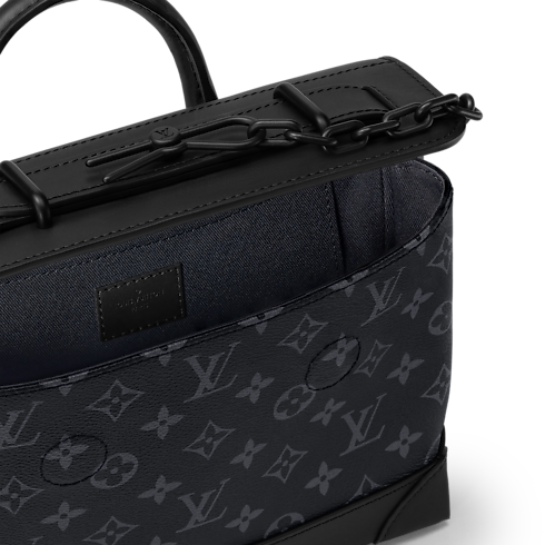 Borsa Steamer PM Monogram Eclipse Uomo Borse da Uomo Tutte le collezioni | LOUIS VUITTON (Zoom prodotto)