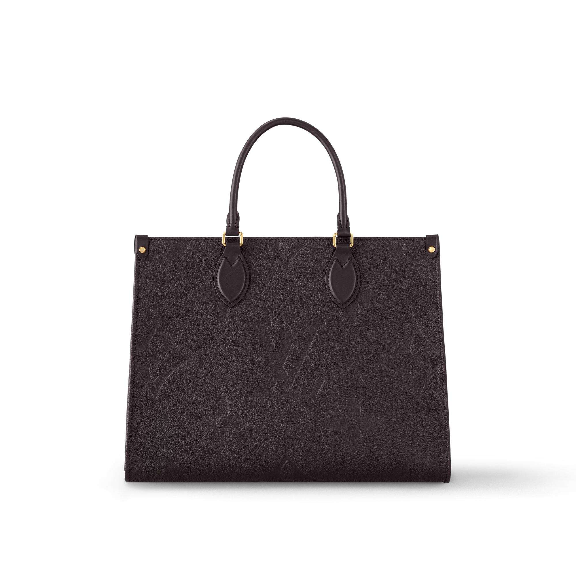 Borsa tote OnTheGo MM Pelle Monogram Empreinte Donna Borse da Donna All Collections | LOUIS VUITTON (Zoom prodotto)