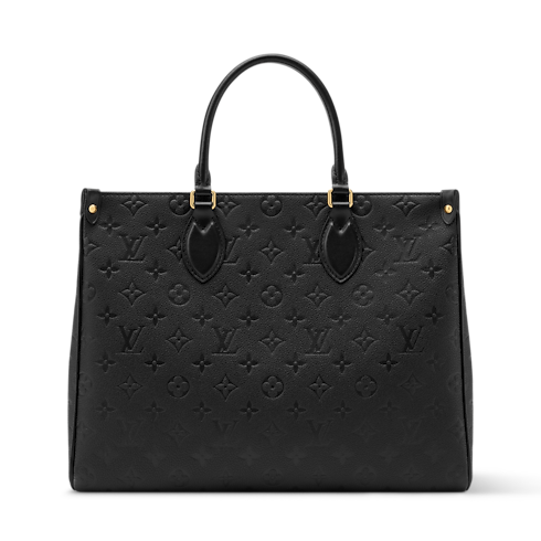 Borsa tote OnTheGo MM Pelle Monogram Empreinte Donna Borse da Donna Borse da donna | LOUIS VUITTON (Zoom prodotto)