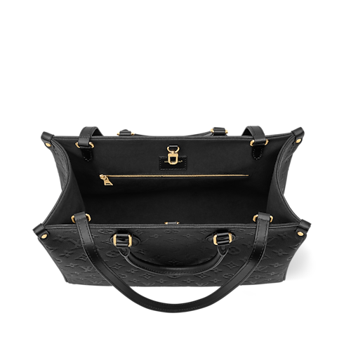 Borsa tote OnTheGo MM Pelle Monogram Empreinte Donna Borse da Donna Borse da donna | LOUIS VUITTON (Zoom prodotto)