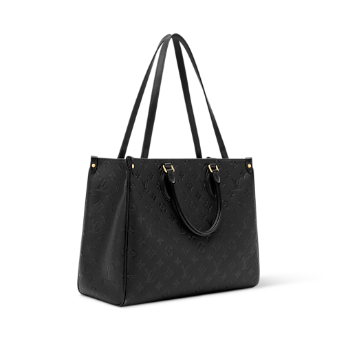 Borsa tote OnTheGo MM Pelle Monogram Empreinte Donna Borse da Donna Borse da donna | LOUIS VUITTON (Zoom prodotto)