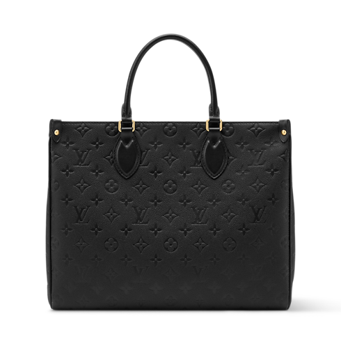 Borsa tote OnTheGo MM Pelle Monogram Empreinte Donna Borse da Donna Borse da donna | LOUIS VUITTON (Zoom prodotto)