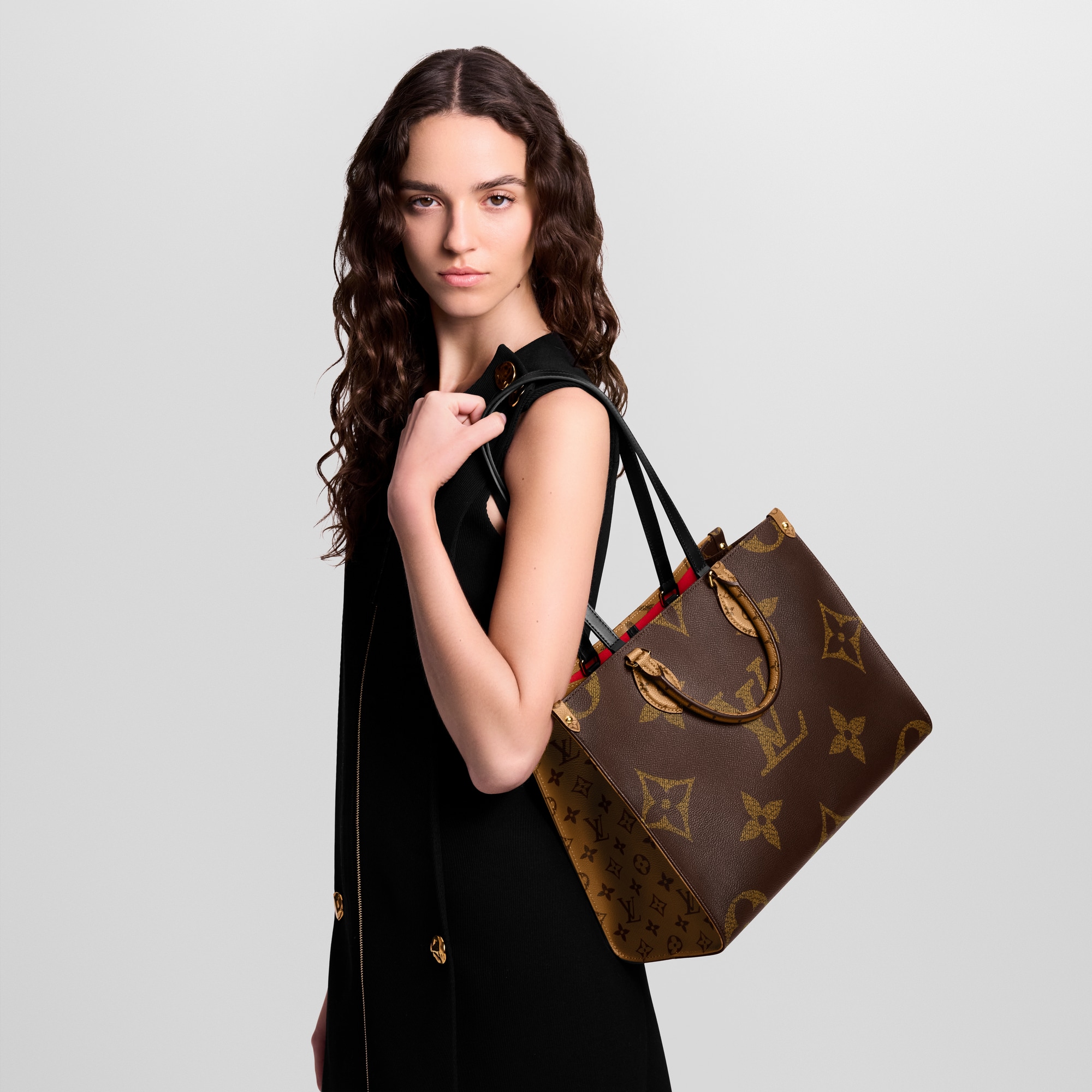 Borsa tote OnTheGo MM Tela Monogram Donna Borse da Donna Borse da donna | LOUIS VUITTON (Zoom prodotto)