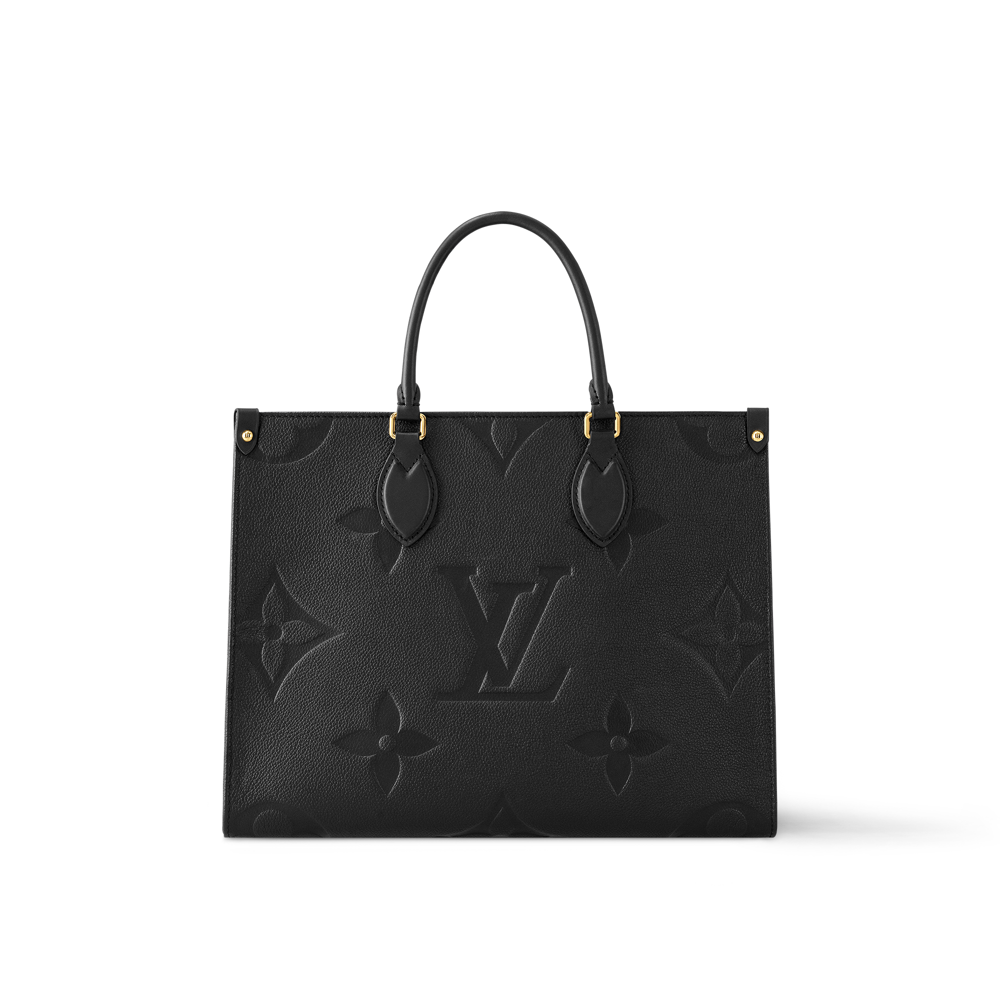 Borsa tote OnTheGo MM Pelle Monogram Empreinte Donna Borse da Donna Tutte le collezioni | LOUIS VUITTON (Zoom prodotto)
