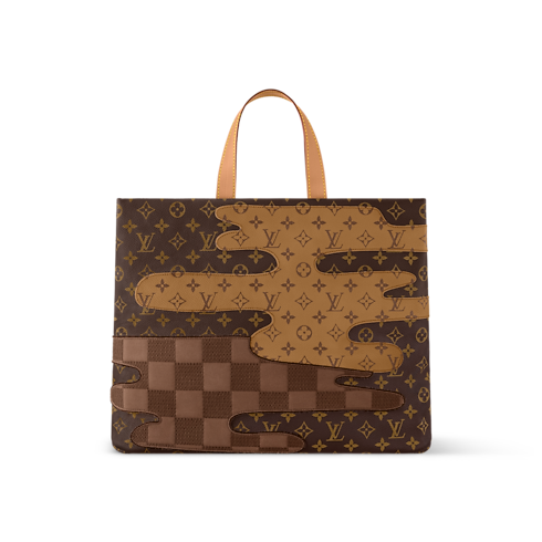 Borsa tote Shopper MM Altre tele Monogram Borse e Piccola Pelletteria Borse da Uomo Novità | LOUIS VUITTON (Zoom prodotto)