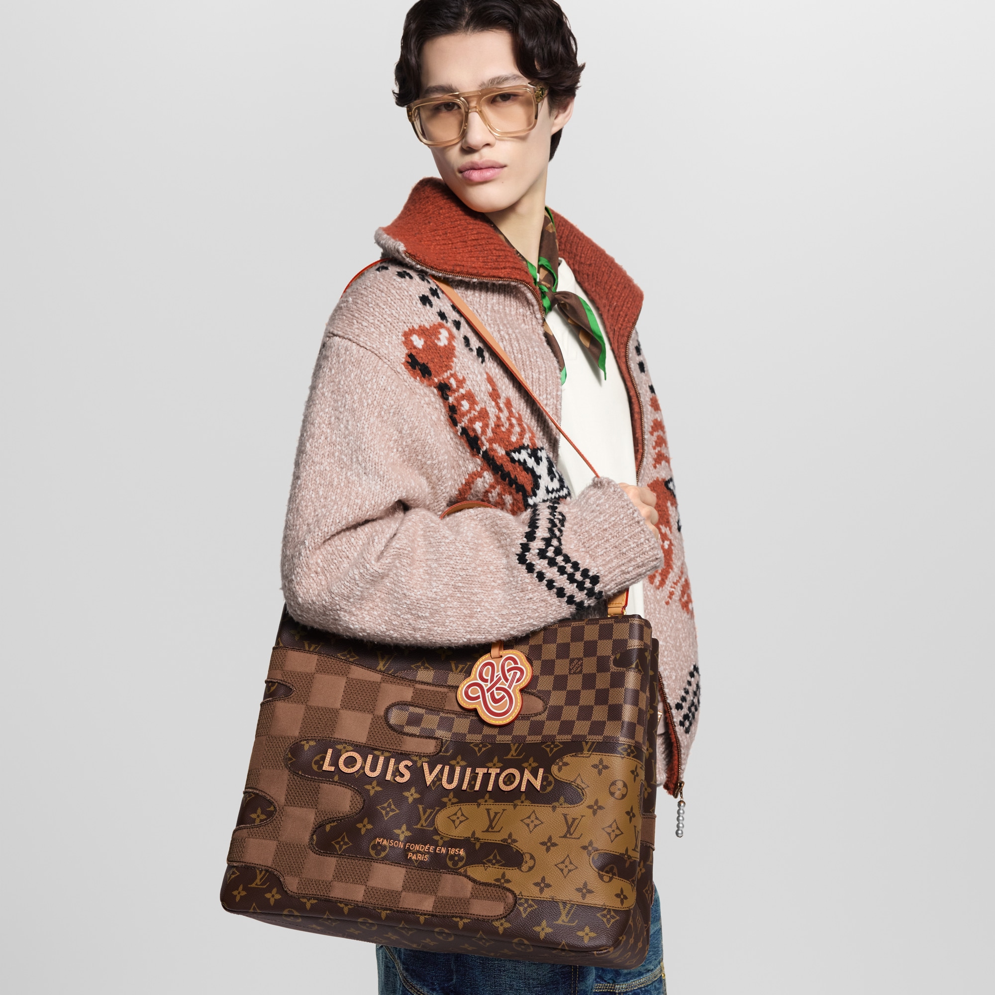Borsa tote Shopper MM Autres Toiles Monogram Borse e Piccola Pelletteria Borse da Uomo Novità | LOUIS VUITTON (Zoom prodotto)