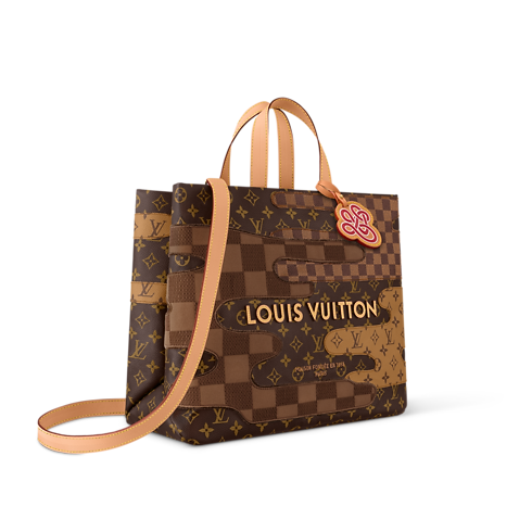 Borsa tote Shopper MM Altre tele Monogram Borse e Piccola Pelletteria Borse da Uomo Novità | LOUIS VUITTON (Zoom prodotto)