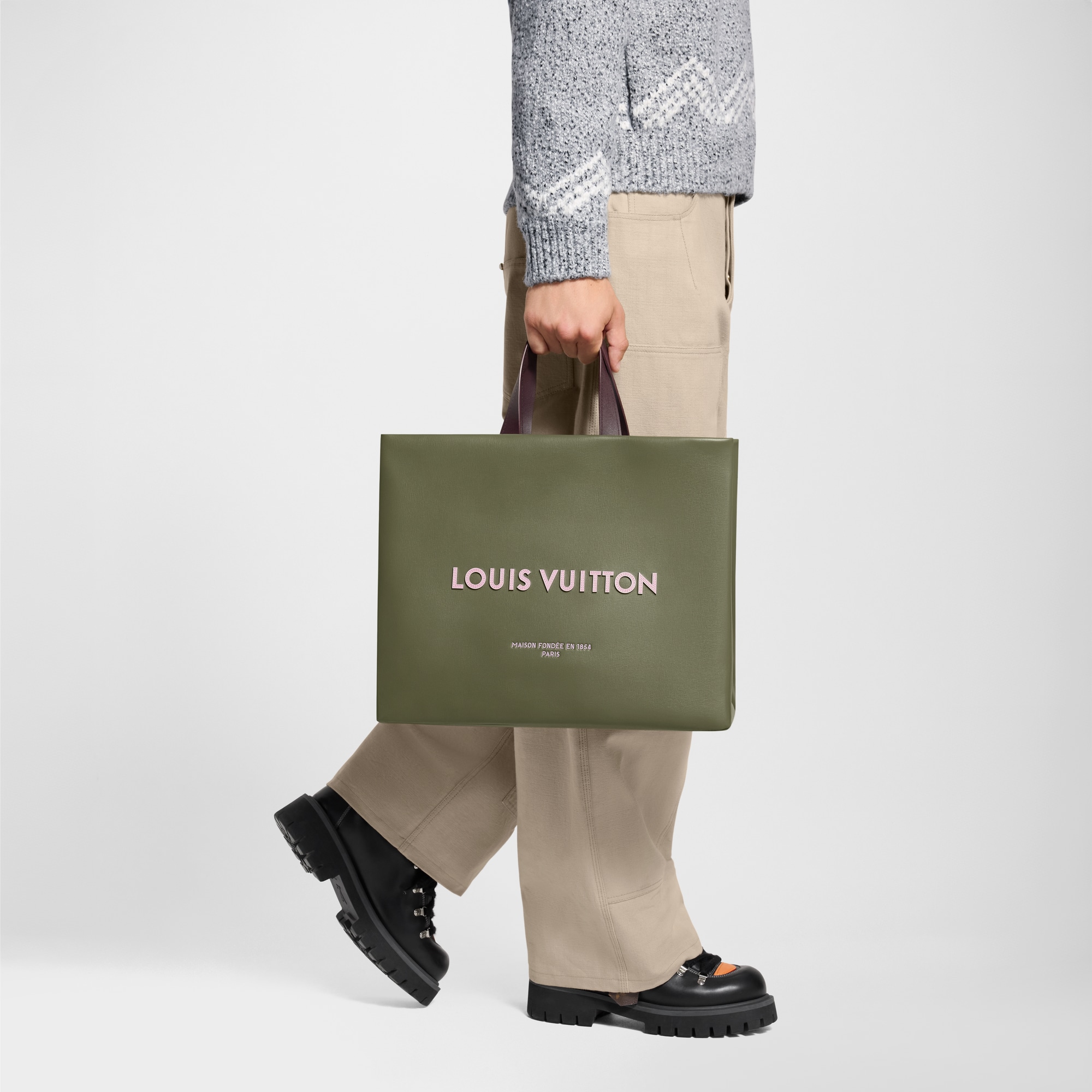 Borsa tote Shopper MM Altra pelle Borse e Piccola Pelletteria Borse da Uomo Novità | LOUIS VUITTON (Zoom prodotto)