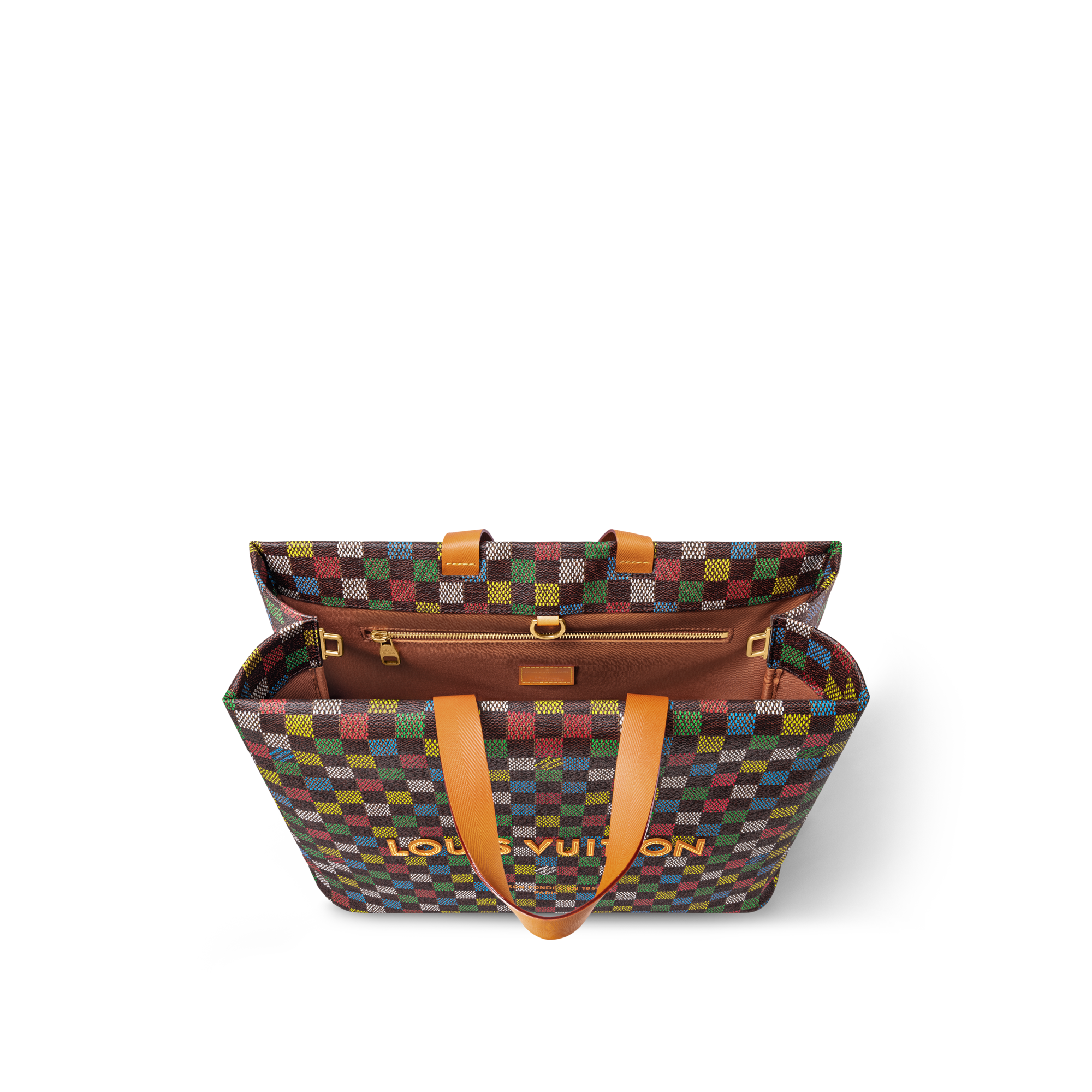 Borsa tote Shopper MM Tela Damier Ébène Borse e Piccola Pelletteria Borse da Uomo Novità | LOUIS VUITTON (Zoom prodotto)