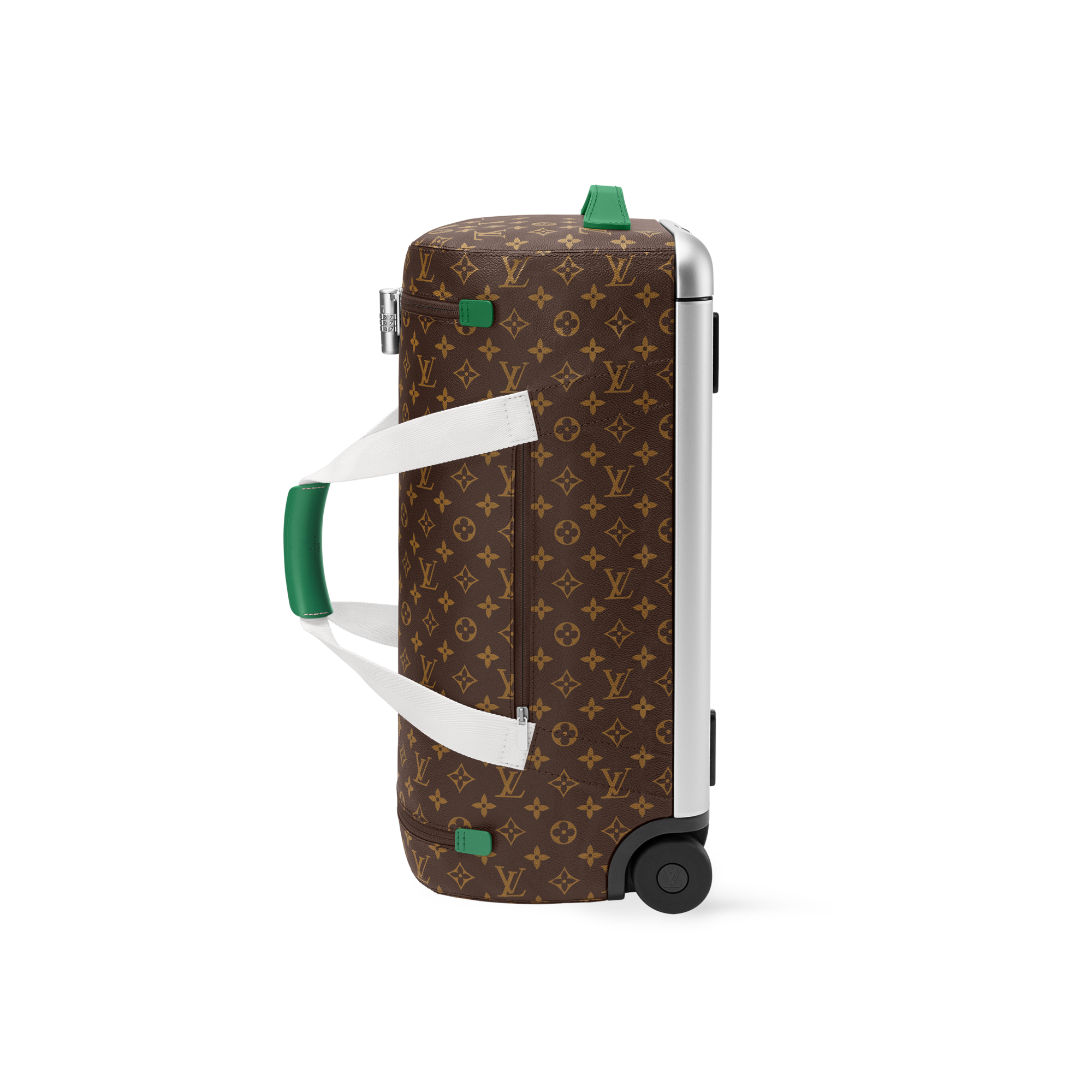 Borsone Horizon Soft Duffle 55 Tela Monogram Macassar Uomo Viaggio Valigie con Rotelle | LOUIS VUITTON (Zoom prodotto)
